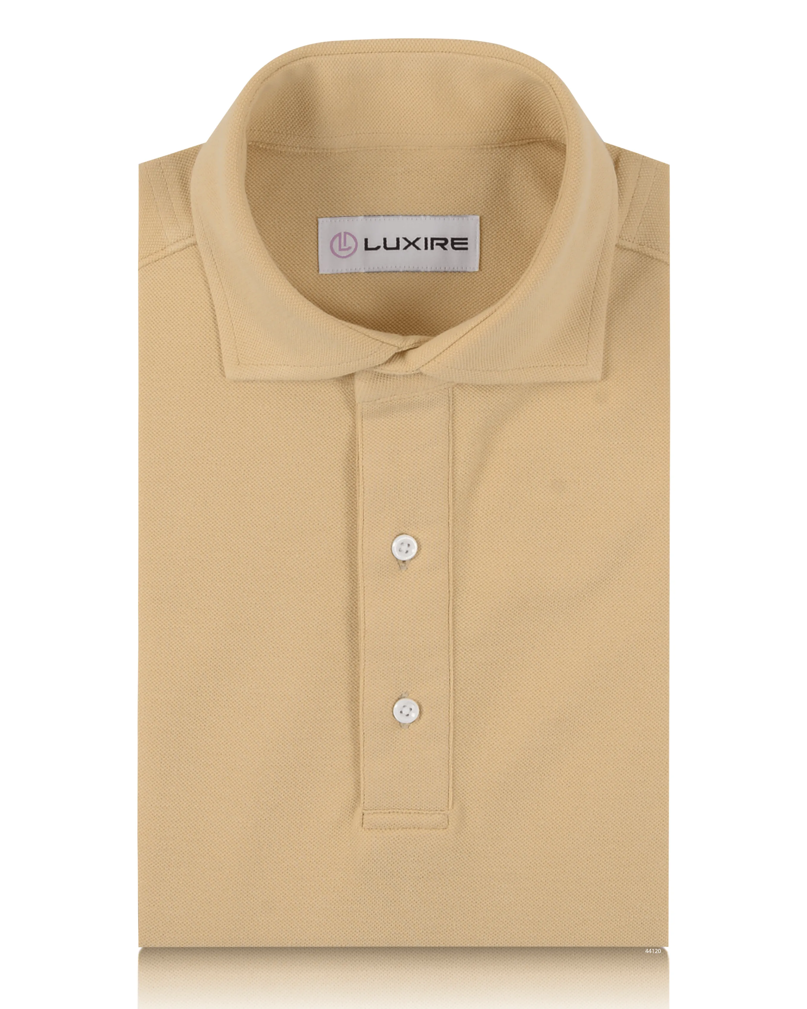 Moisture Wicking Layer Light Sand Polo T-Shirt