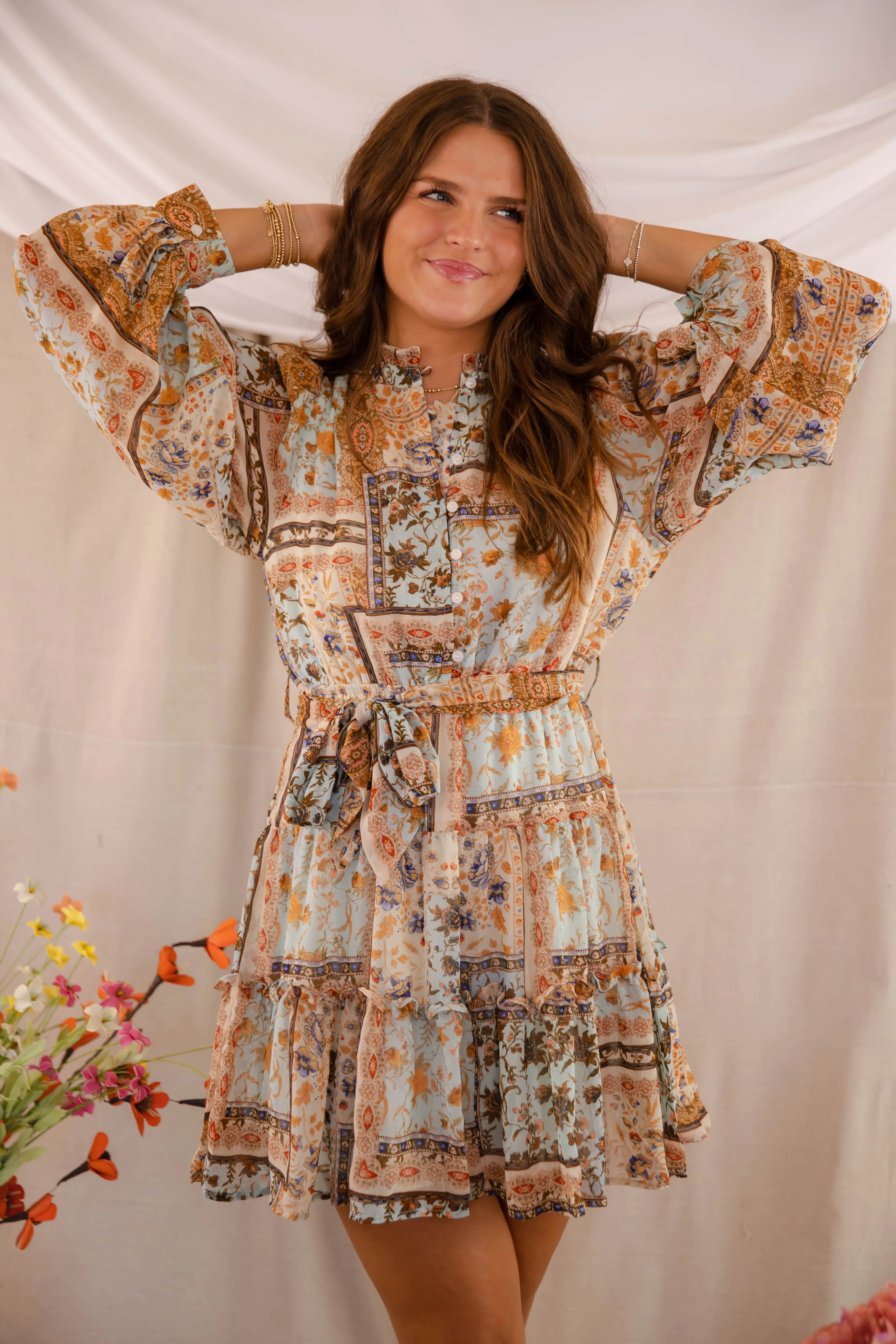 Life Is A Journey Dress Comfortable fit dress for all body types Chilly Weather Layer