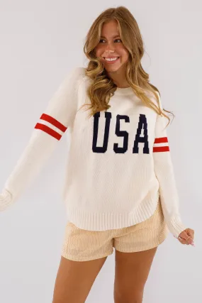 Party In The USA Sweater Elastic design
