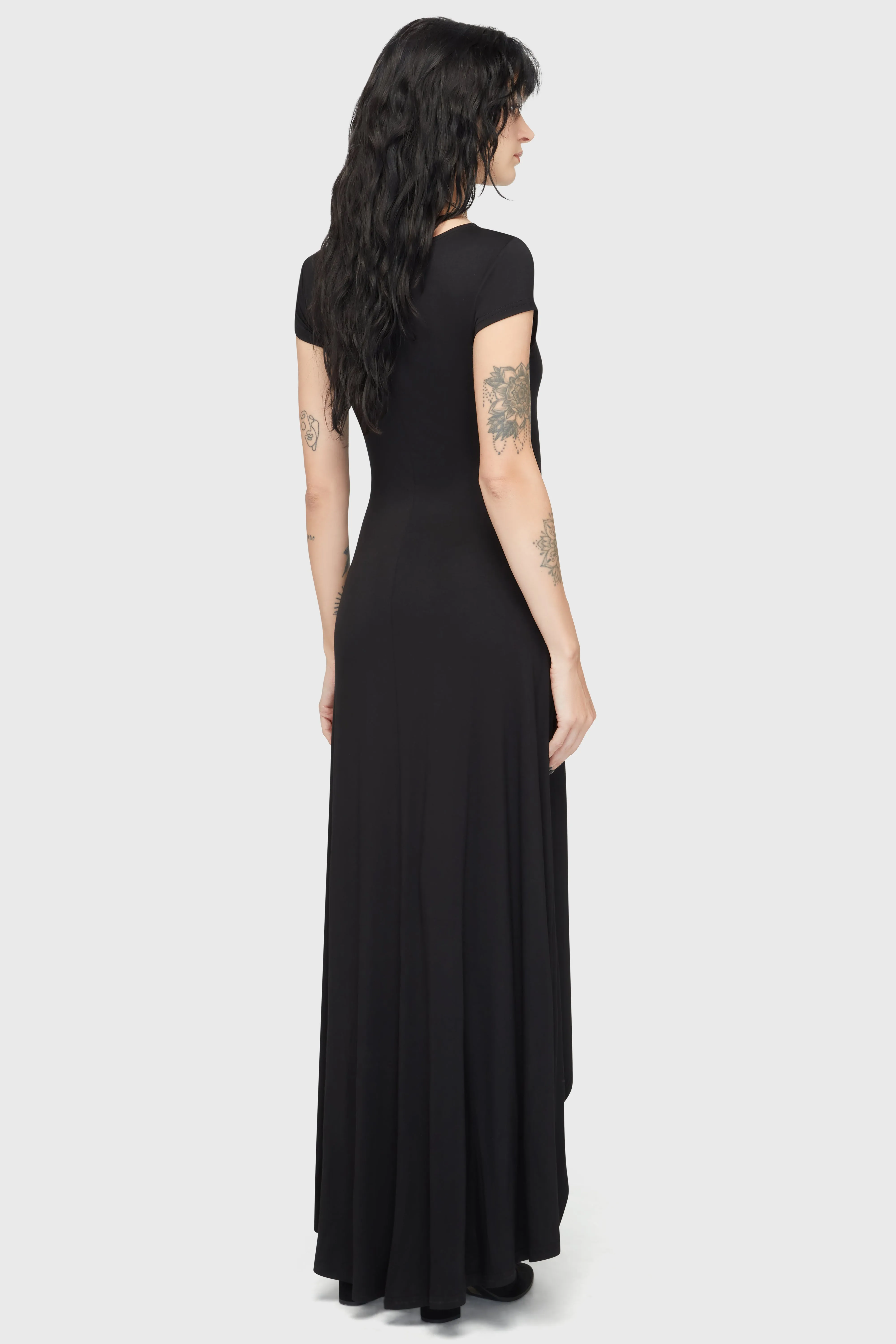 Ripley T-Maxi Dress Refined Feel Dressy Yet Comfortable