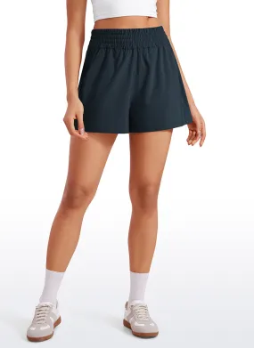 Feathery-Fit Soft Pocket Short Linerless 3'' Double Layered Construction Gift Idea