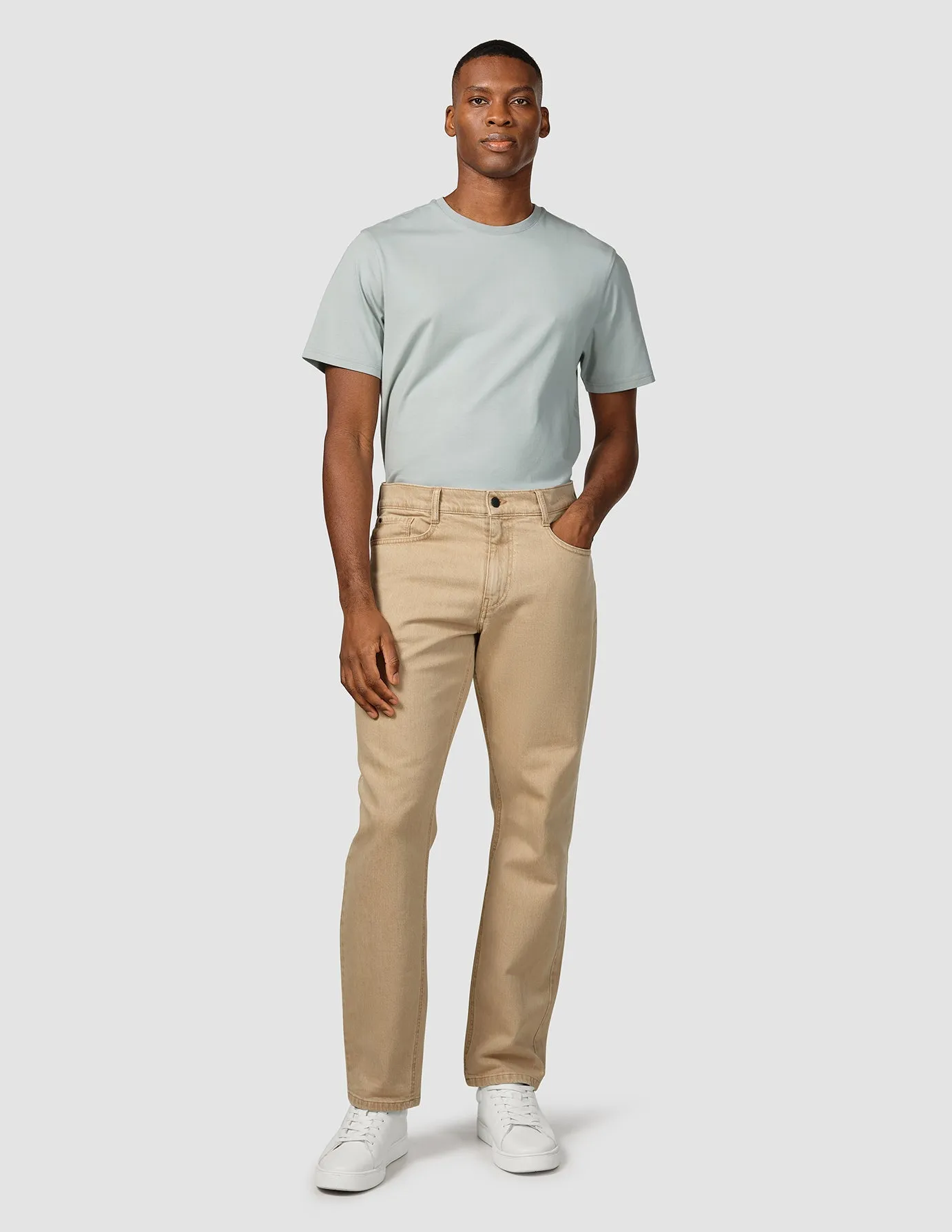 Classic Jeans Oak Simple Silhouette Sport Comfort