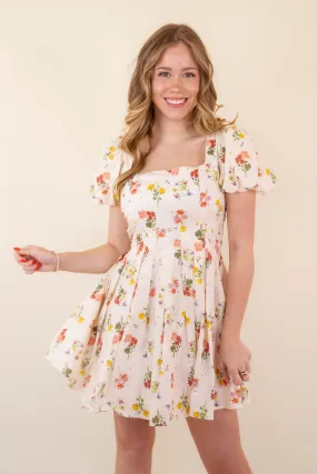 Vintage-Inspired My Summer Garden Mini Dress