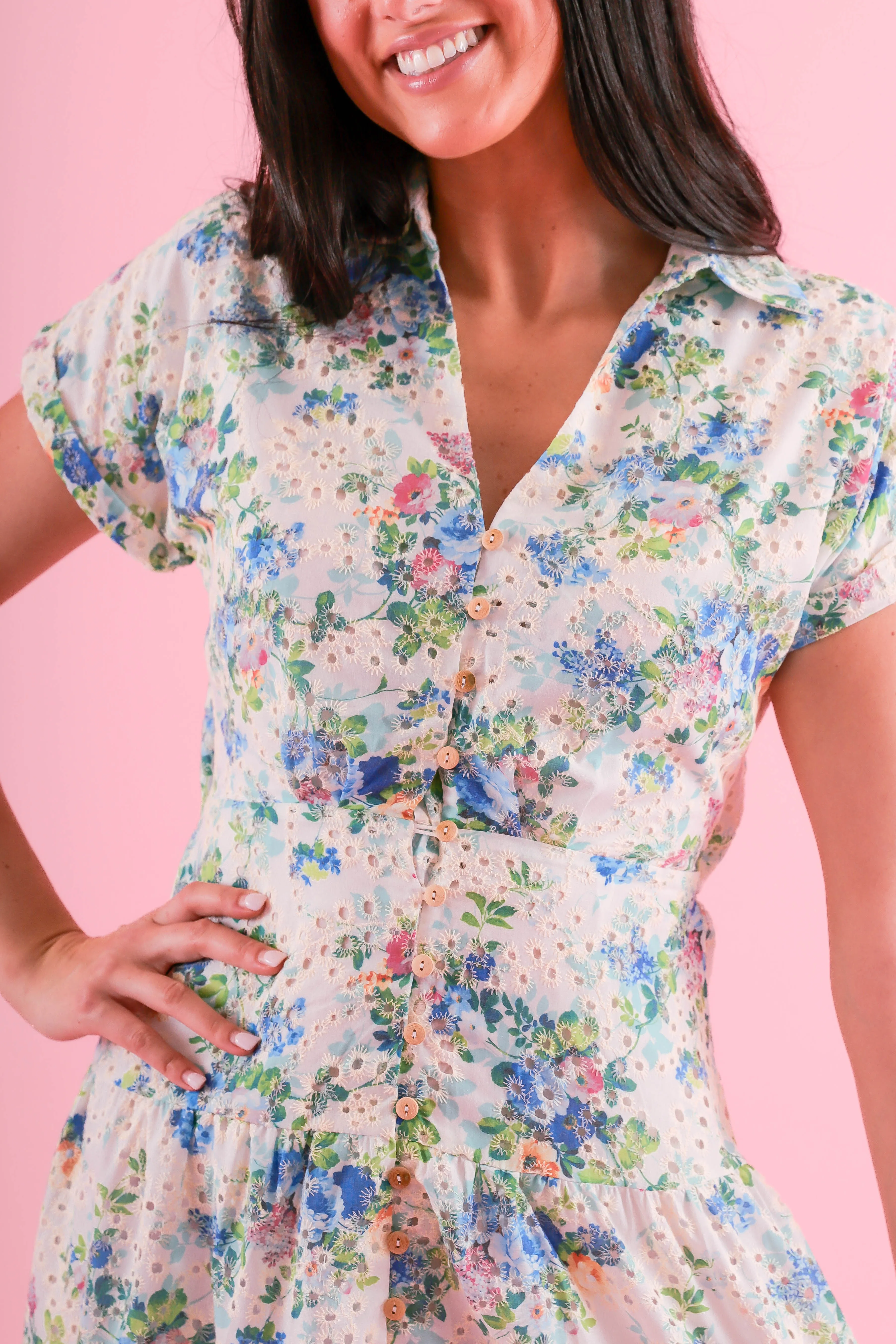 In My Chapter Midi Dress Dual Tones