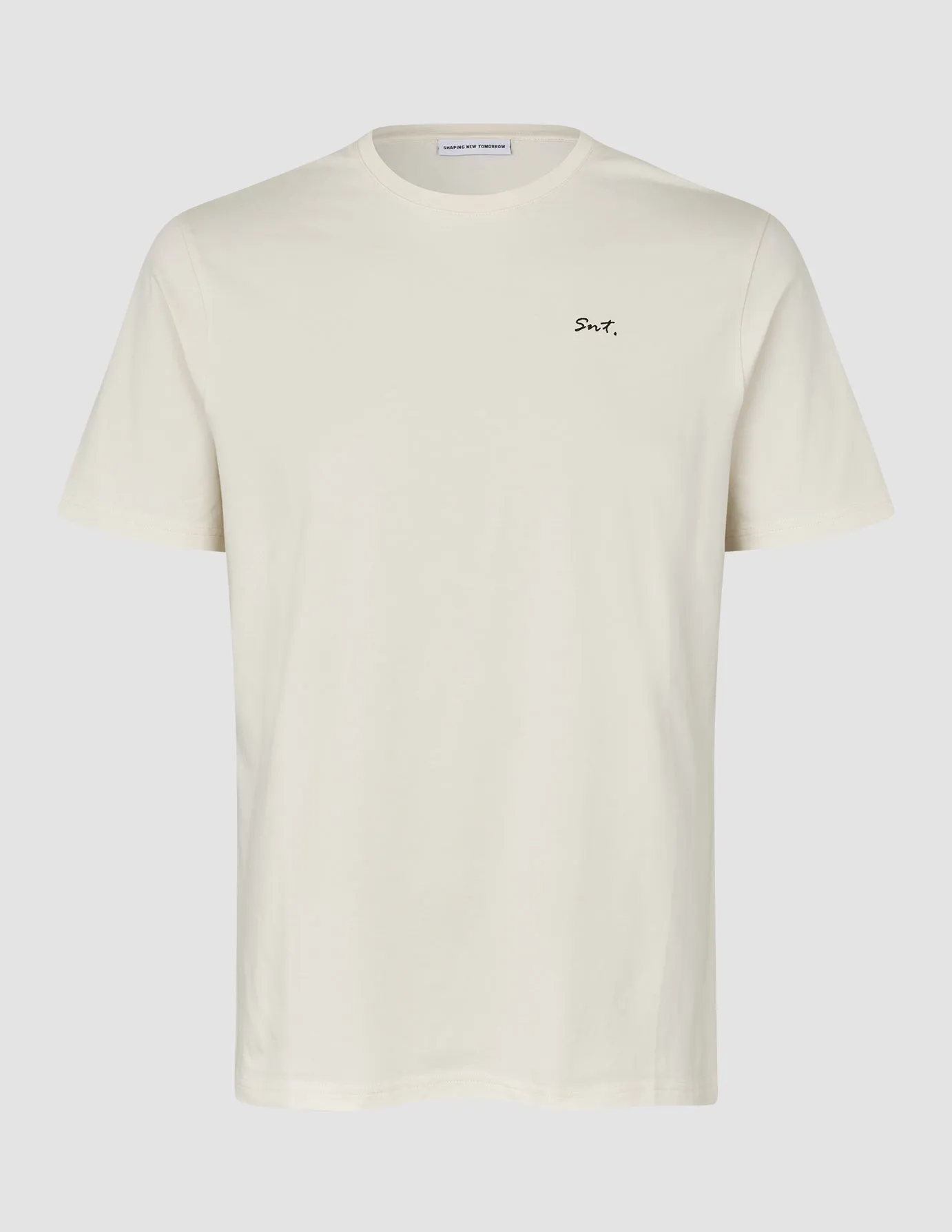 Supima Legacy T-shirt Off White Eco Certified Fiber