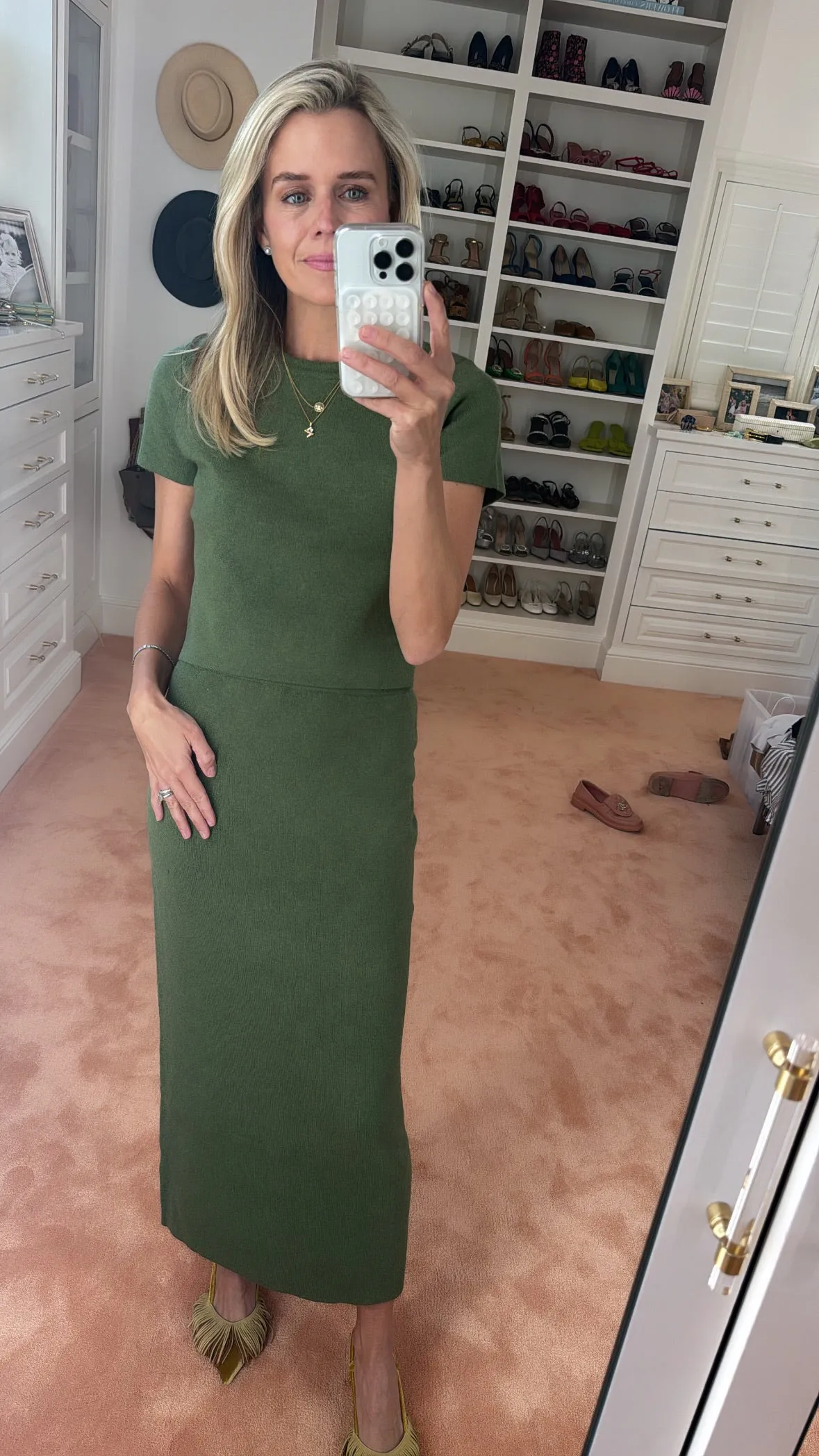 MASON'S DAUGHTER | Stella Knit Top, Olive FlexFit Technology