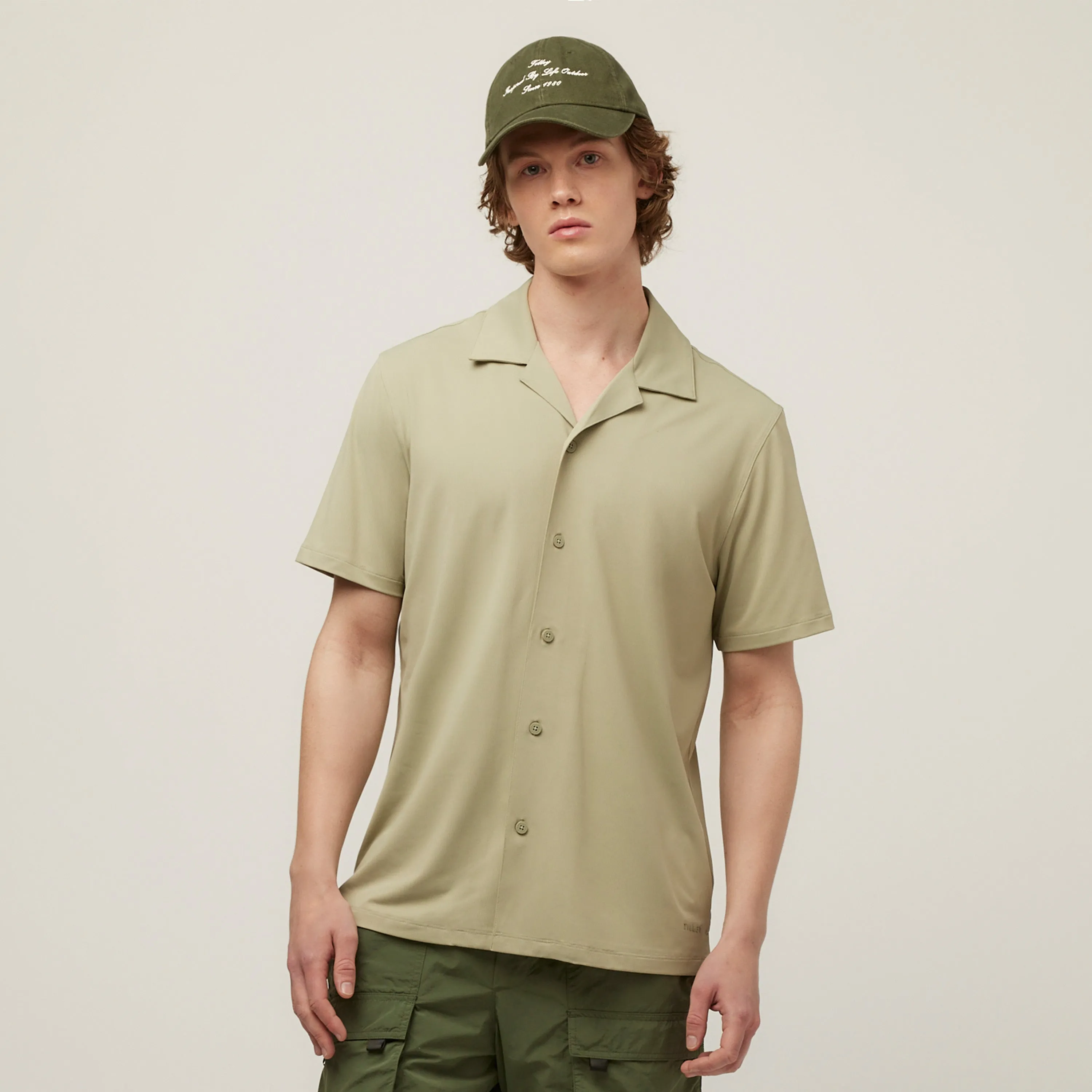 Odor Resistant Material UPF Shade Camp Shirt