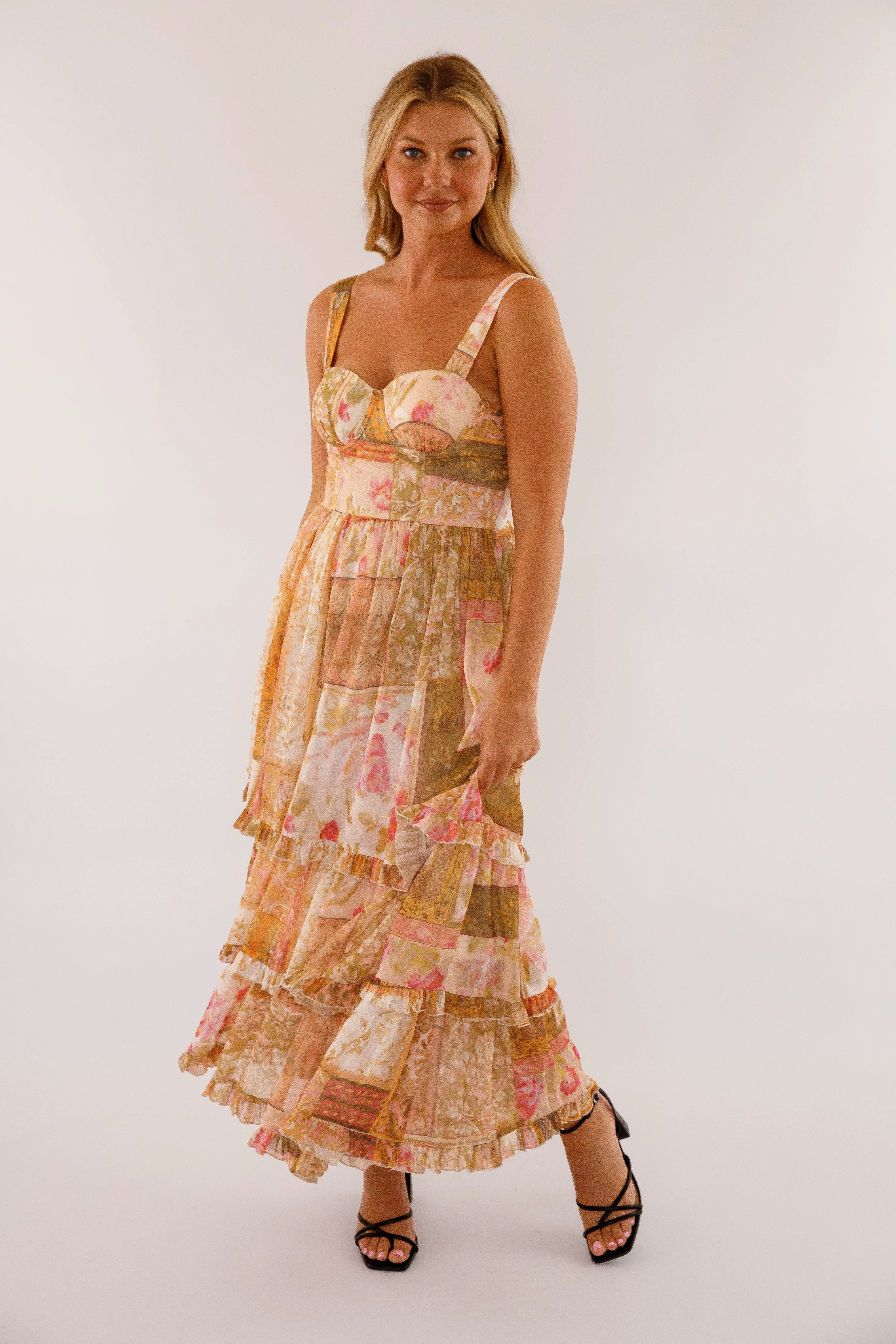 Dressed For Drama Maxi Dress Polished Look All Season