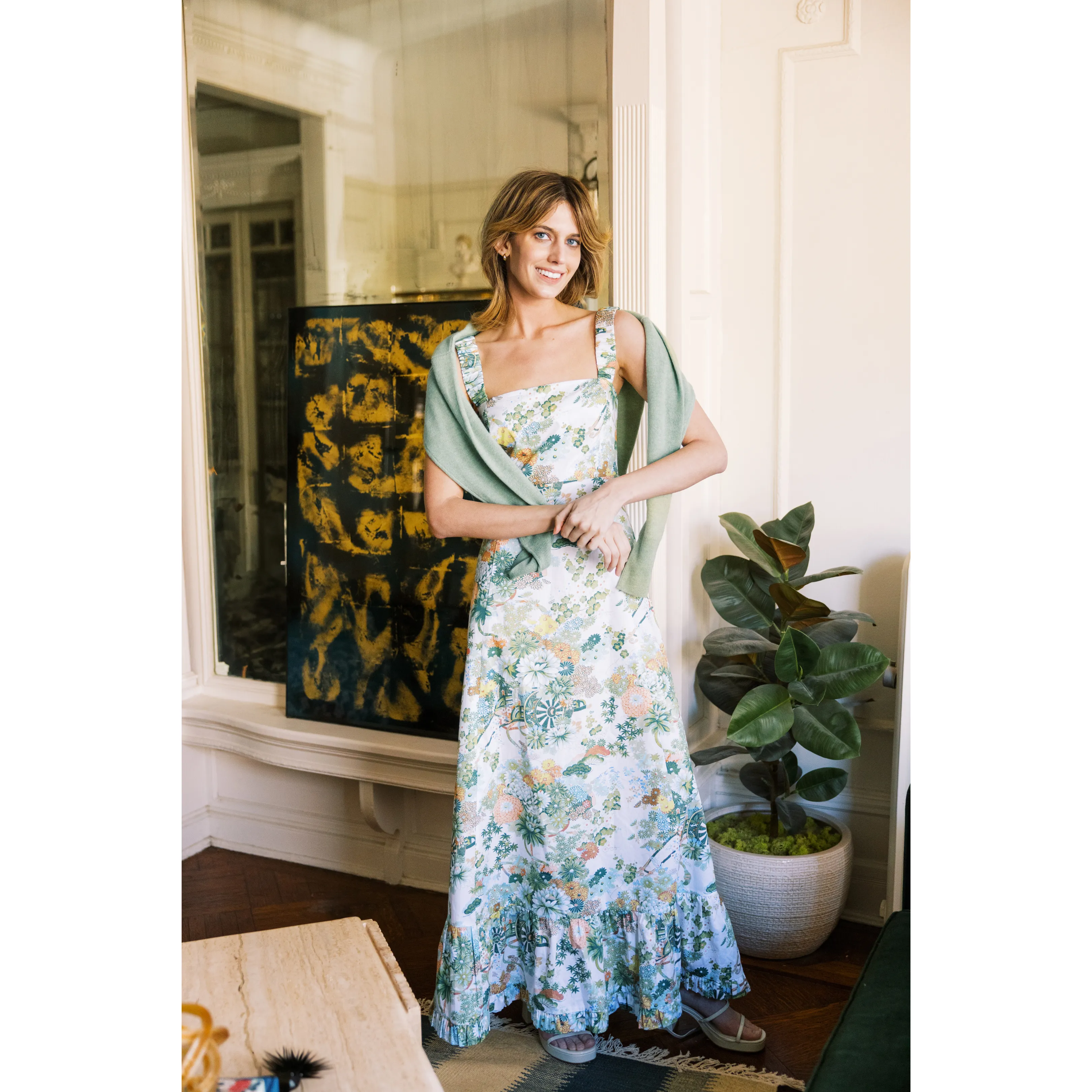 Timeless Layer MASON'S DAUGHTER | Maxi Dress, Spring Chinoiserie