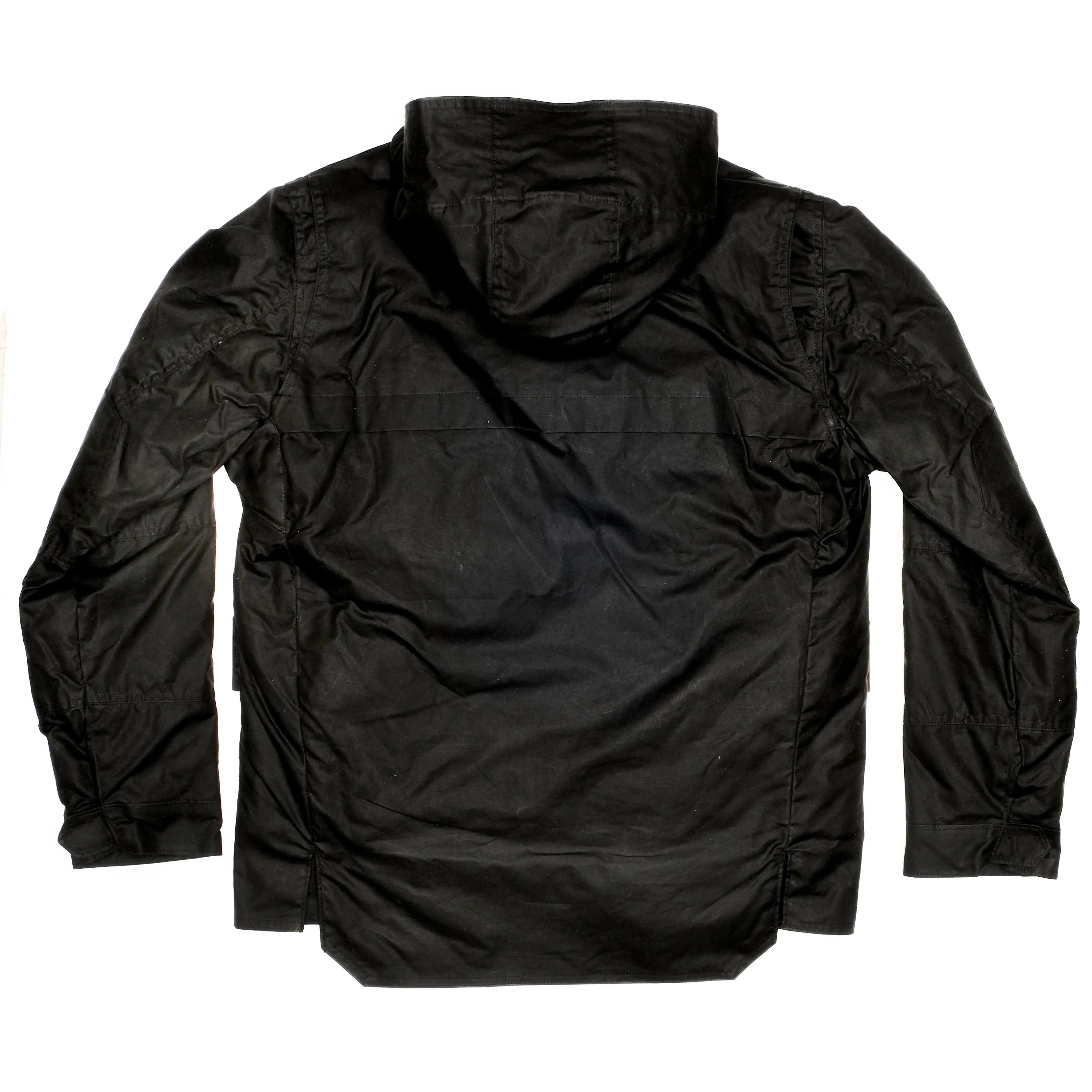 Active Wear Rainy Day Option Technical Parka - Black