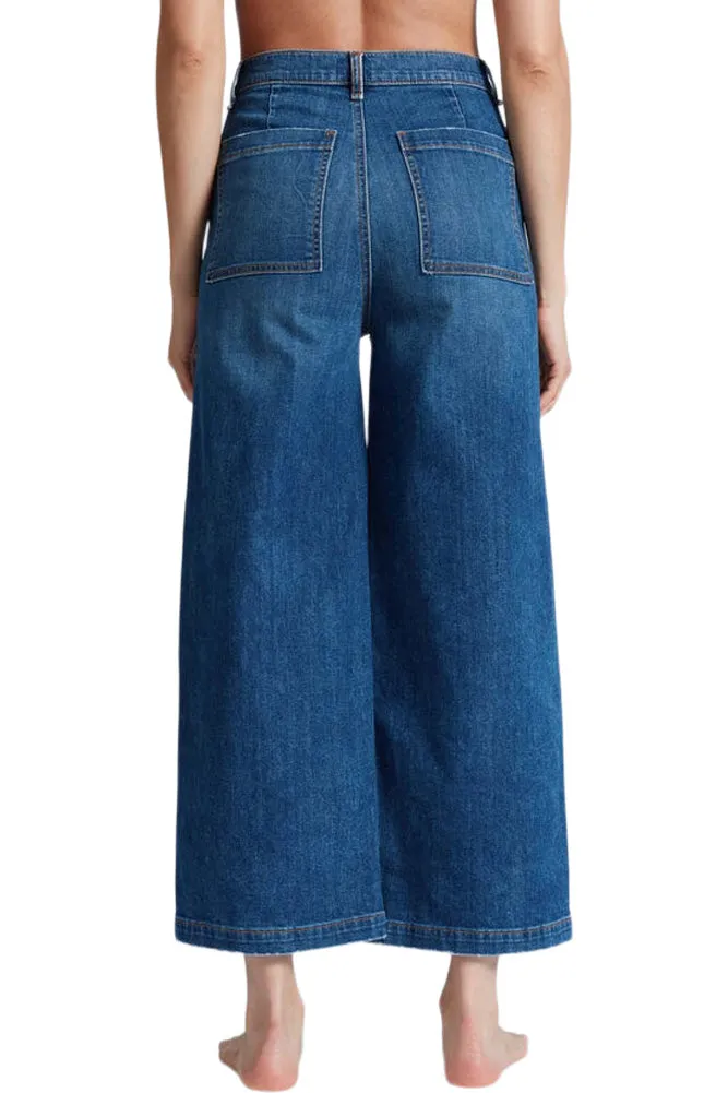 Ultra Soft ASKK NY Virginia Stretch Denim  in Gunnison