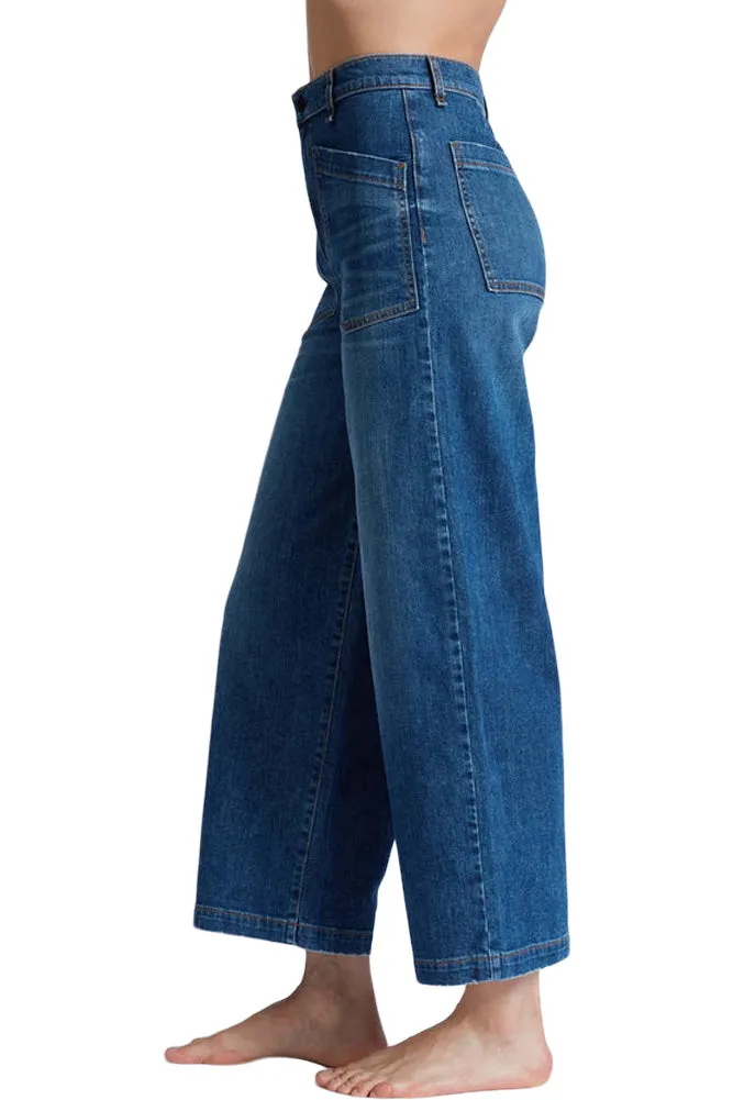 Quick Layering Quick-Dry Fabric ASKK NY Virginia Stretch Denim  in Gunnison