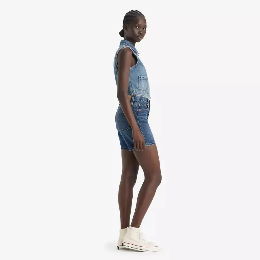 Tagless Design Levi's 501 Mid Thigh Shorts- Pleased to Meet You