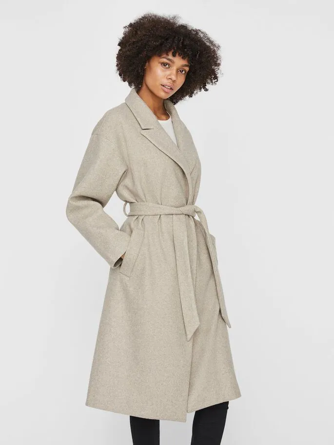 Multi Pocket Design Eco Friendly Coating Fortune Long Jacket