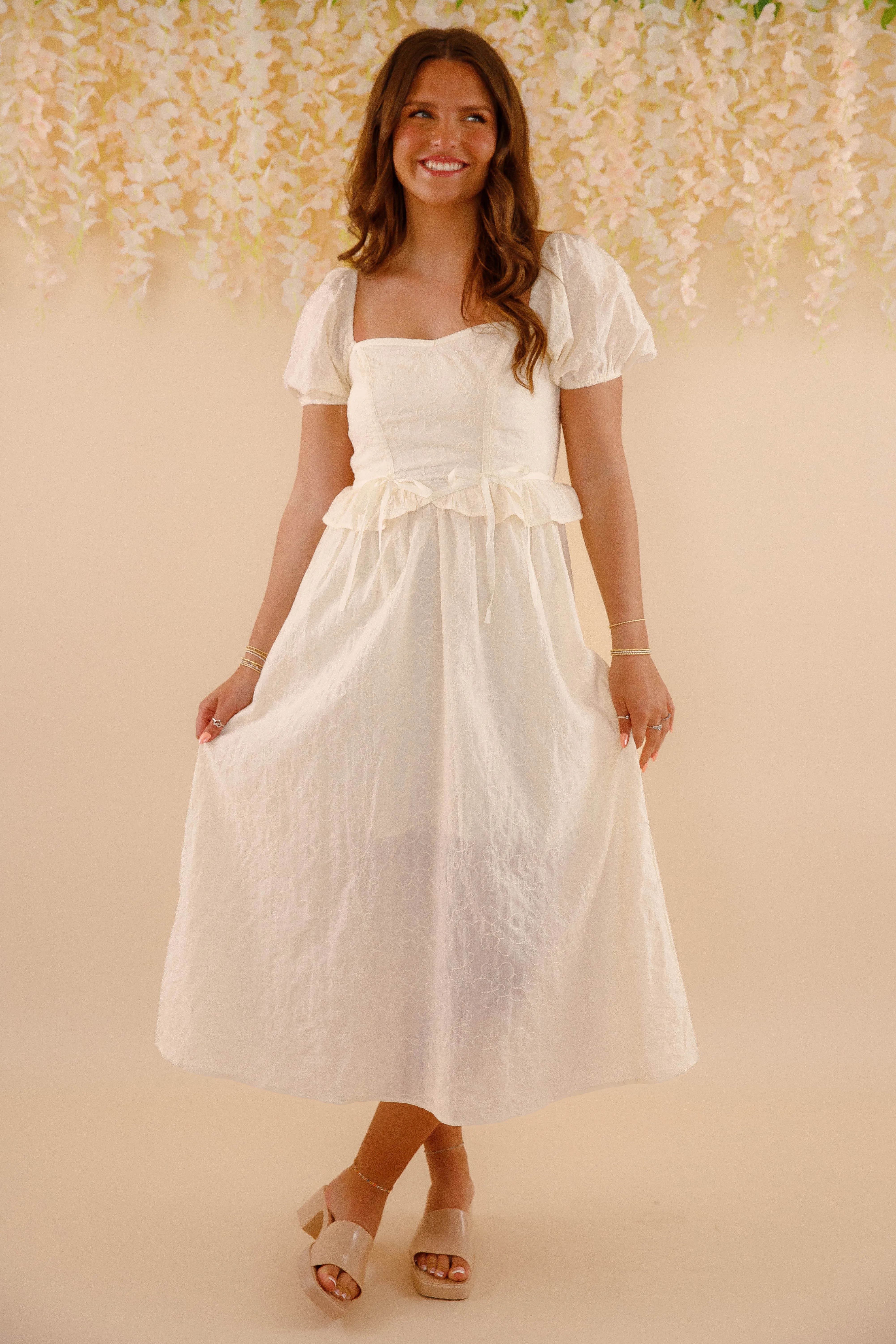 Found In Charleston Midi Dress Ethically-Made