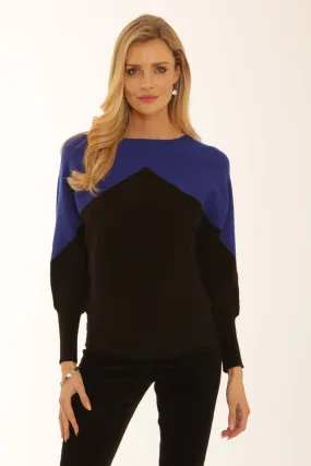 Pomodoro Clothing Two Tone Jumper 22557 Odor Control Technology
