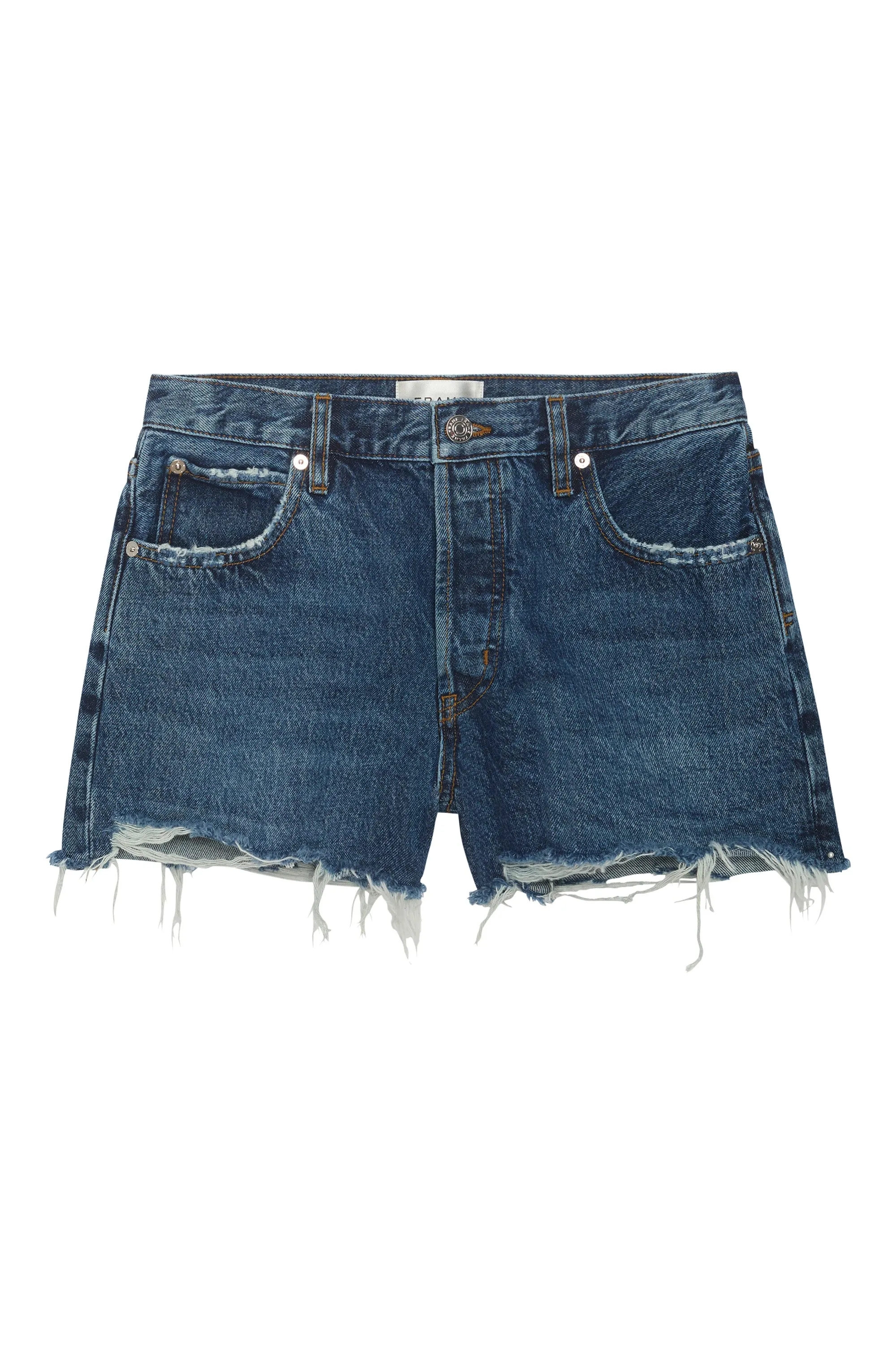 Chill Ready WrinkleFreeFinish Frame Denim Hang Short in Rafael