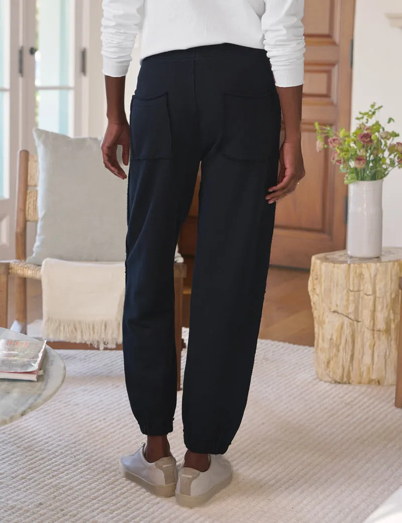 Frank & Eileen Sophie Jogger in British Royal Navy No Gap Waistband Essential Wear