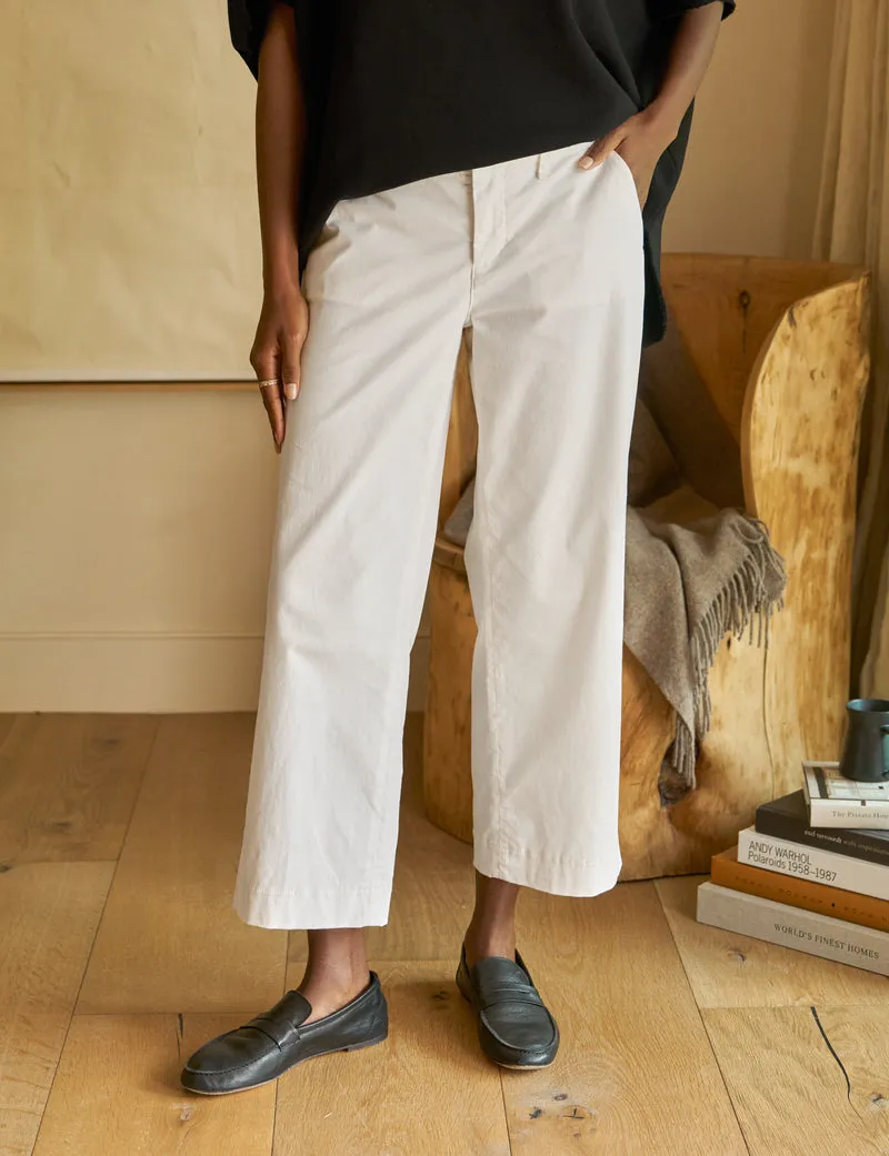 Slip Resistant Frank & Eileen Westport Italian Chino in Chalk