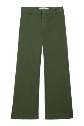 stain resistant coating Frank & Eileen Wexford Trouser in Hunter Green