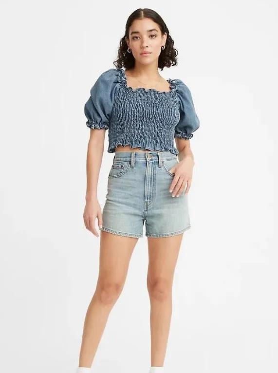 Travel Ready Levi's High Loose Shorts in Let's Stay In