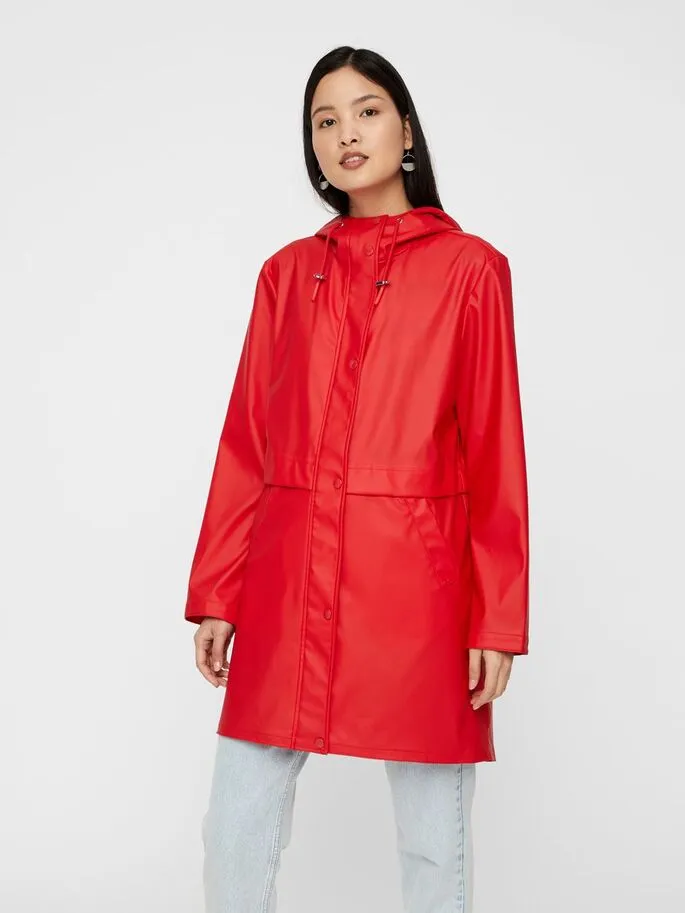 Friday New 3/4 Coated Jacket Travel Ready