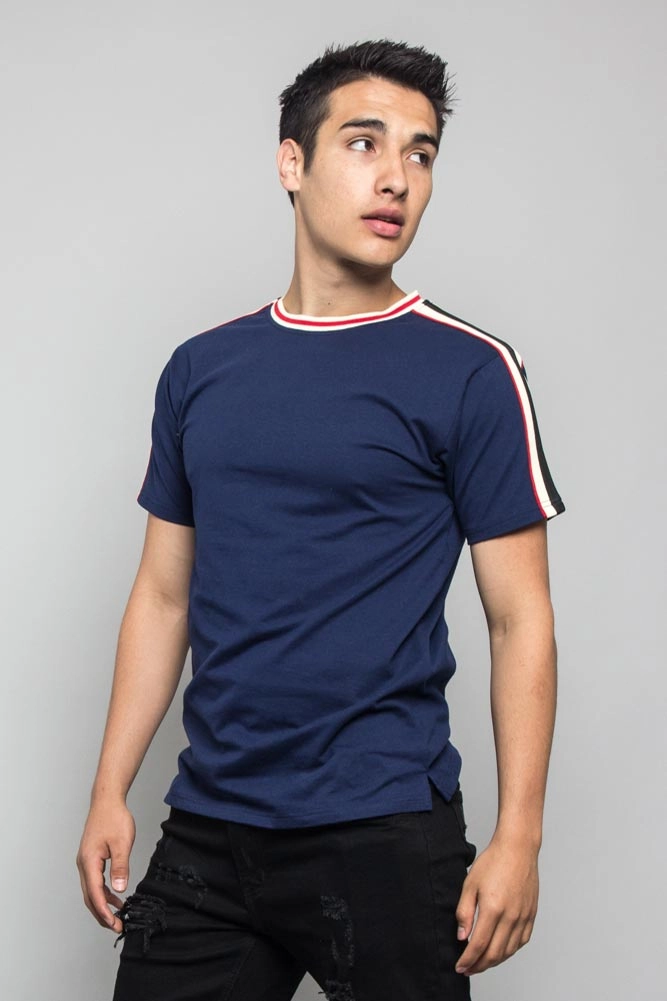 Versatile Base Layer Quick Dry Performance G Striped T-Shirt
