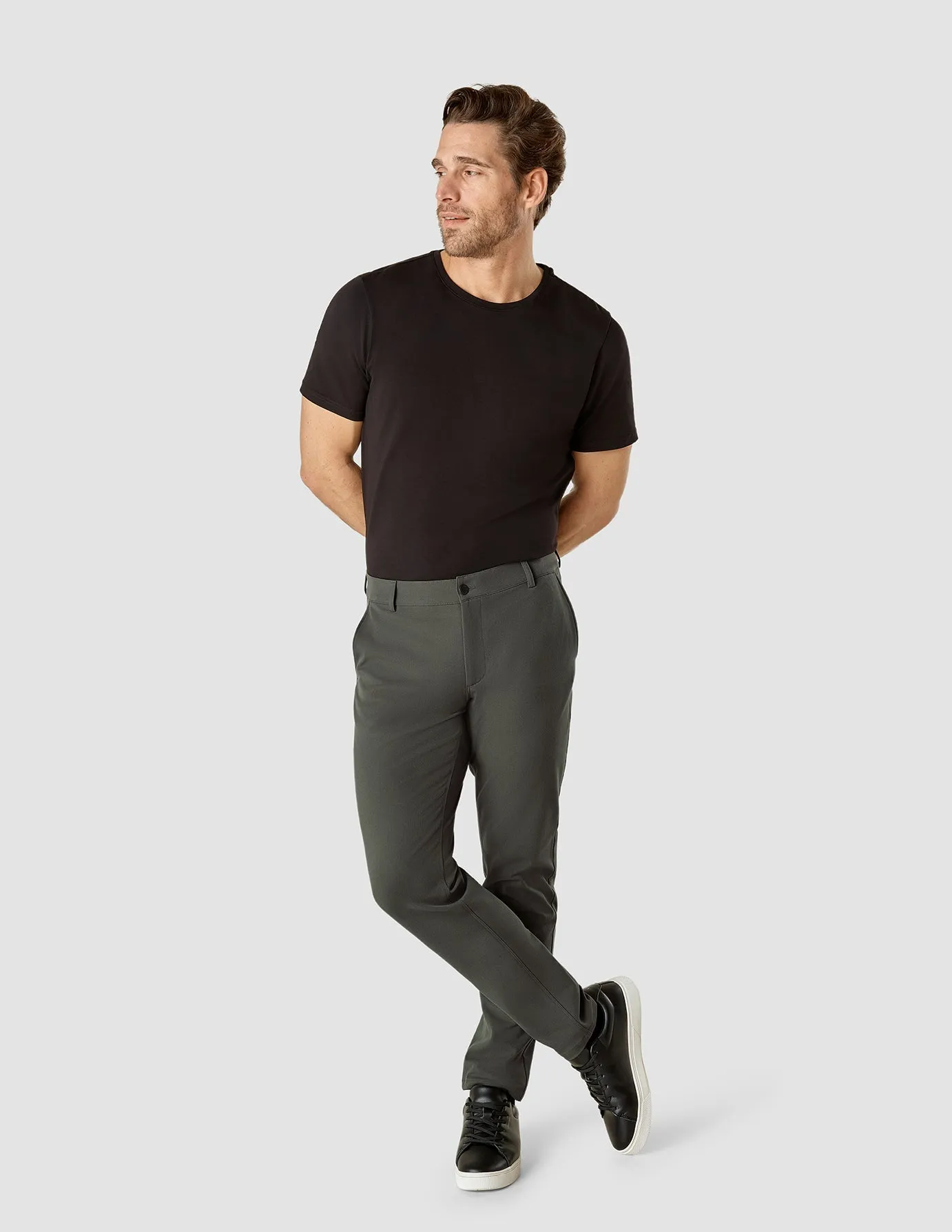 GEN2? Pants Slim Muted Green Reinforced Seams