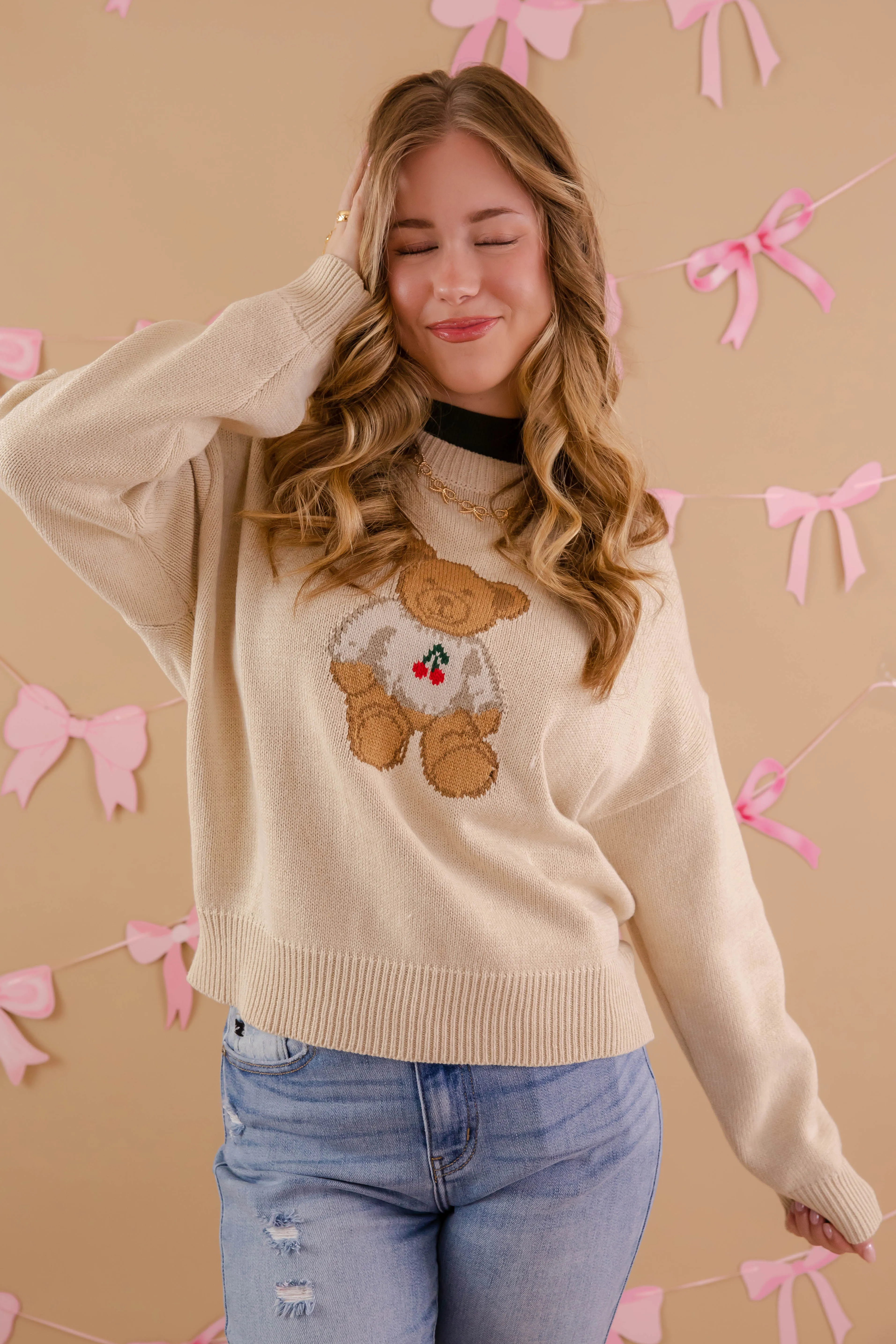 Luxury Knit My Reassurance Sweater-Mocha