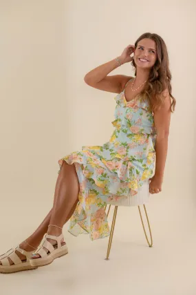 Daytime Look Let's Be Clear Midi Dress