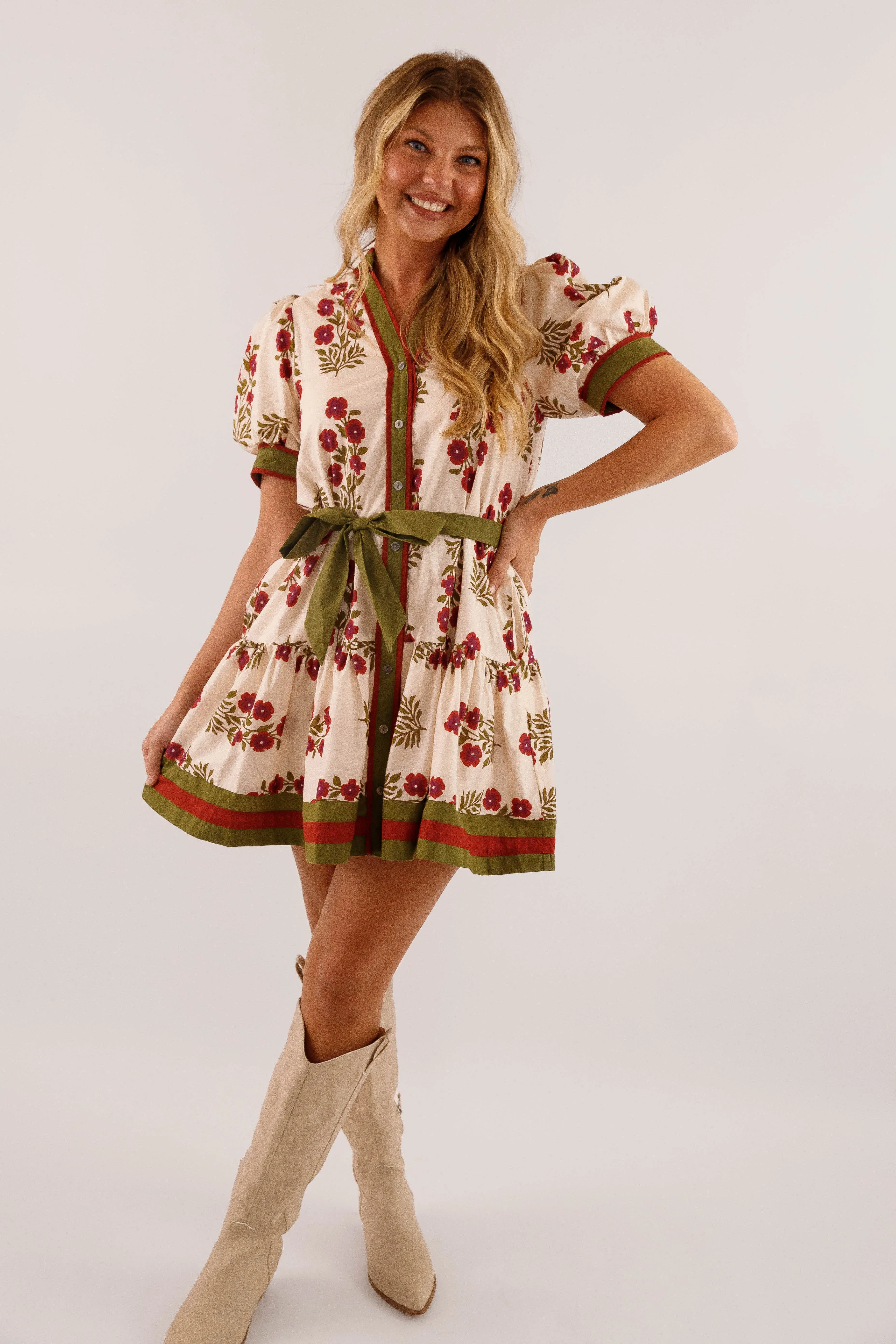 SustainableCotton Flattering and Effortless Good Timing Dress