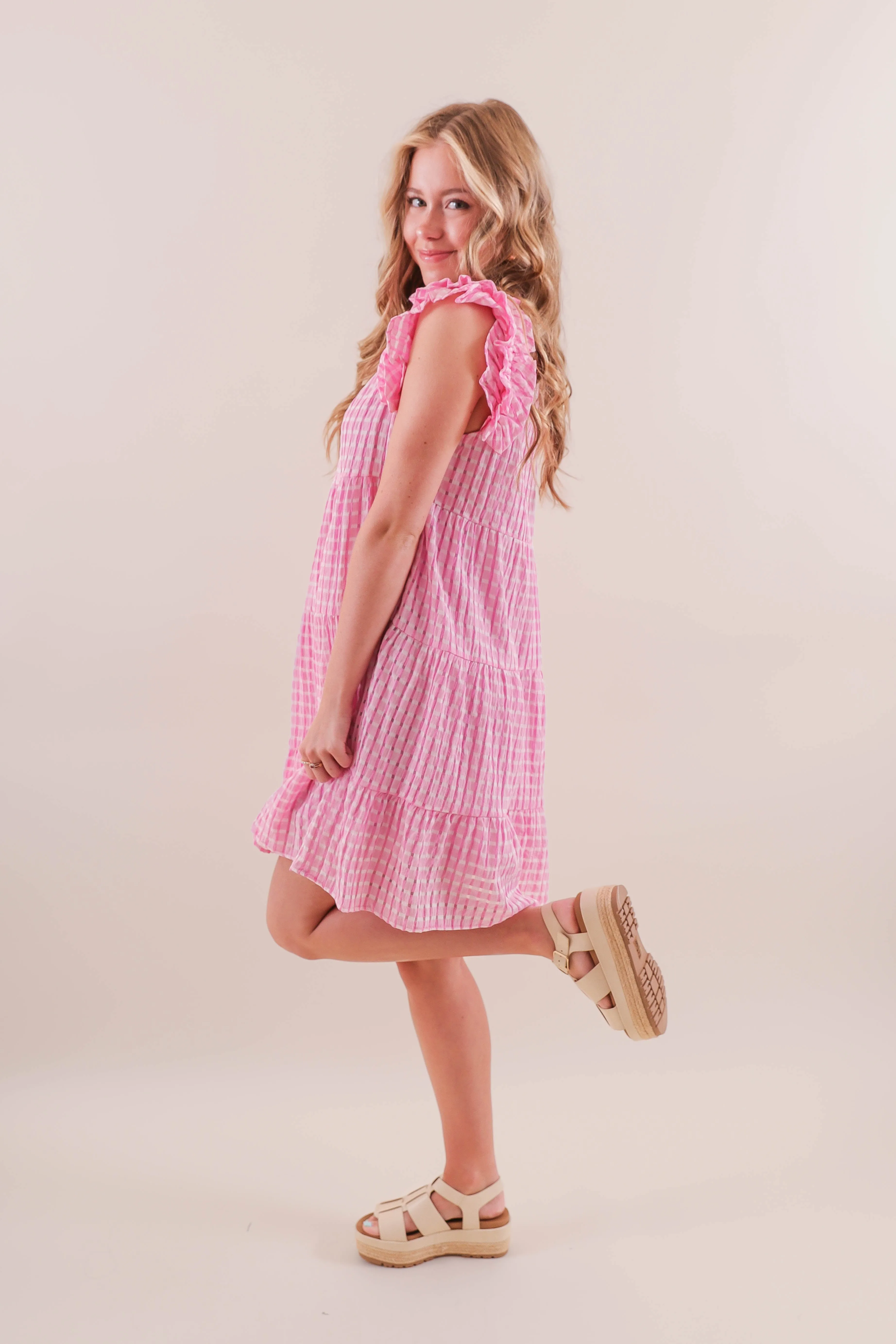 RSTOCK: Giving Southern Charm Dress Relaxed-fit