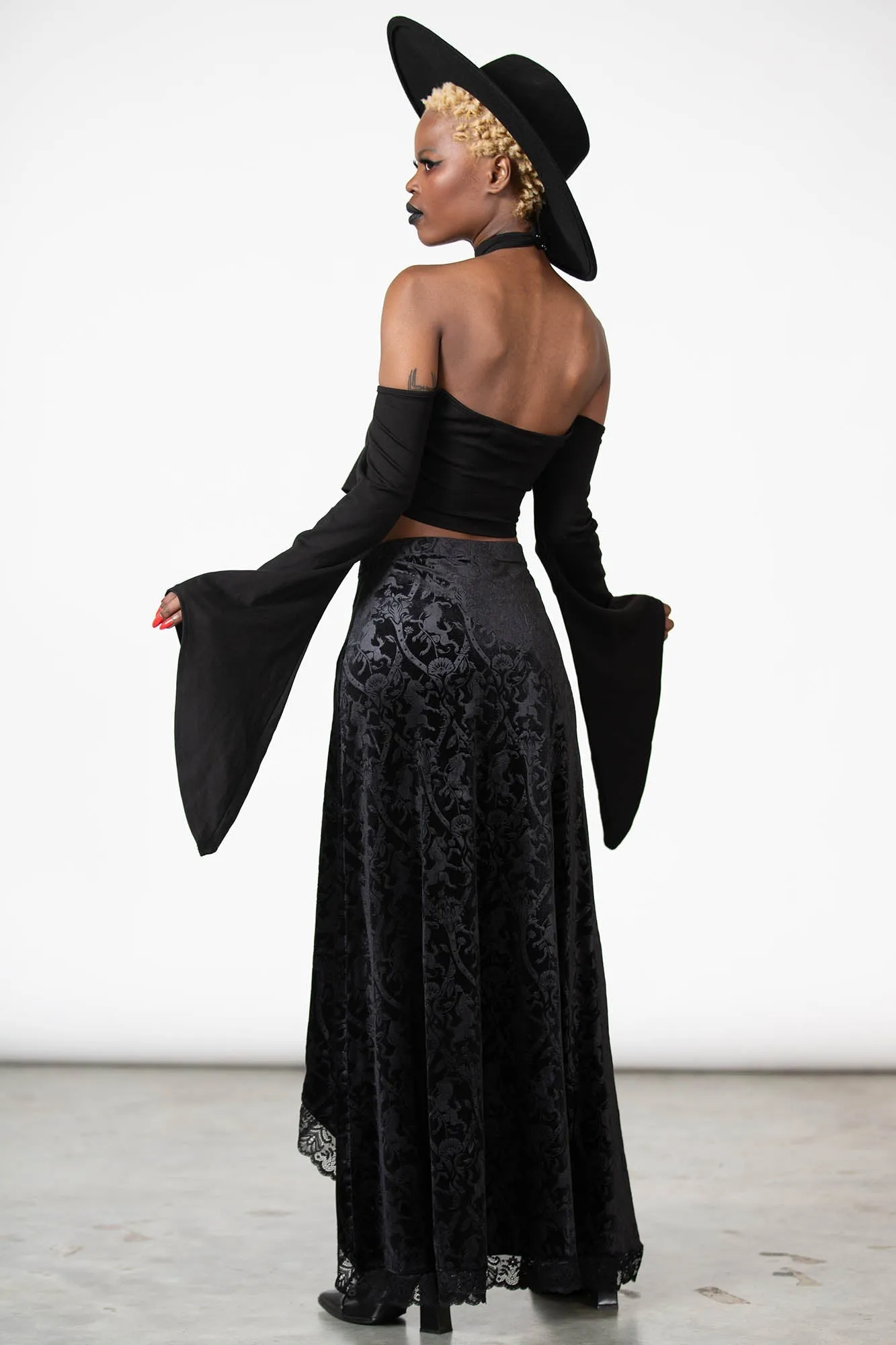 Creative Look Modern Combo Grailed Maxi Skirt [B]