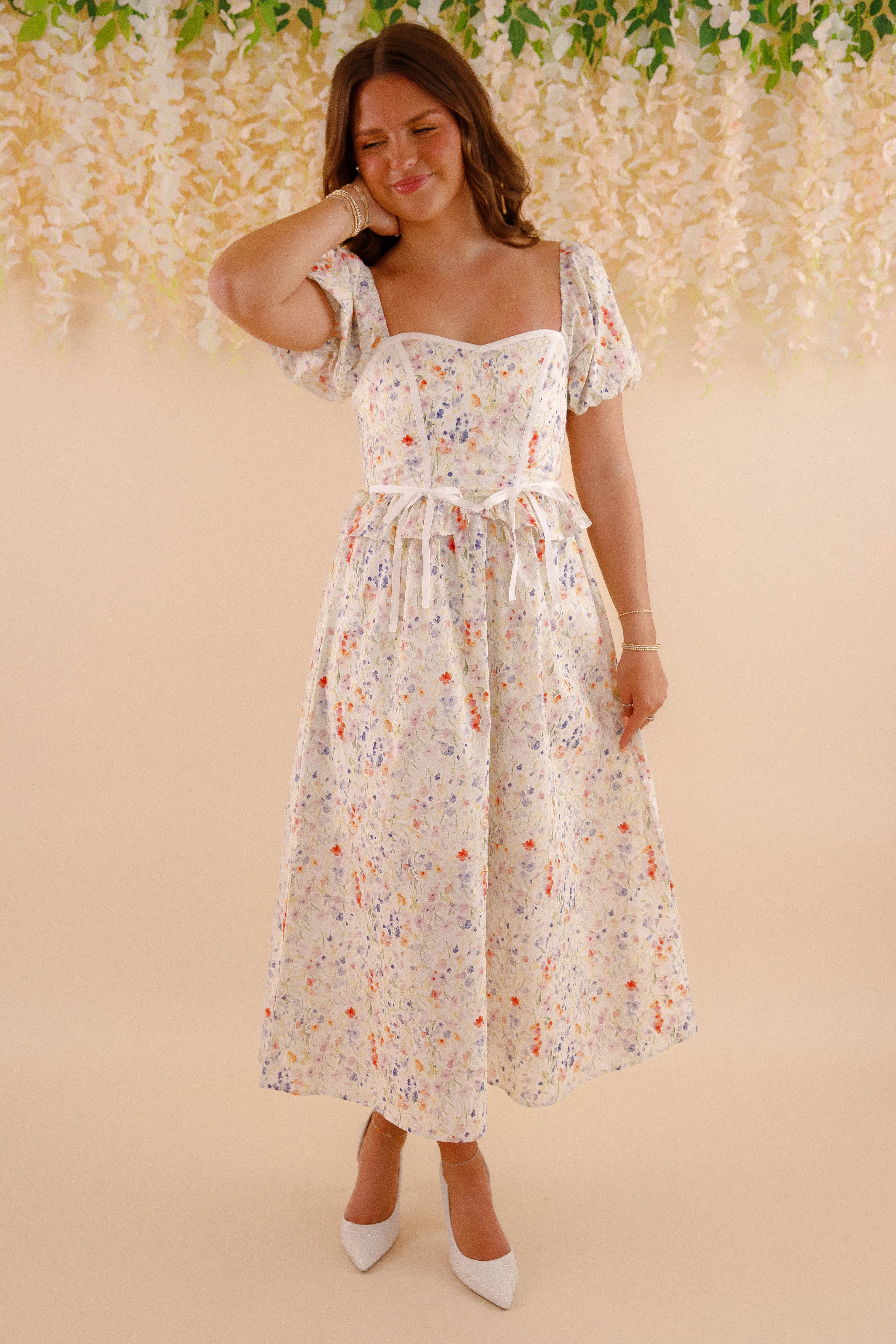 Hear My Story Midi Dress Fall Silhouette