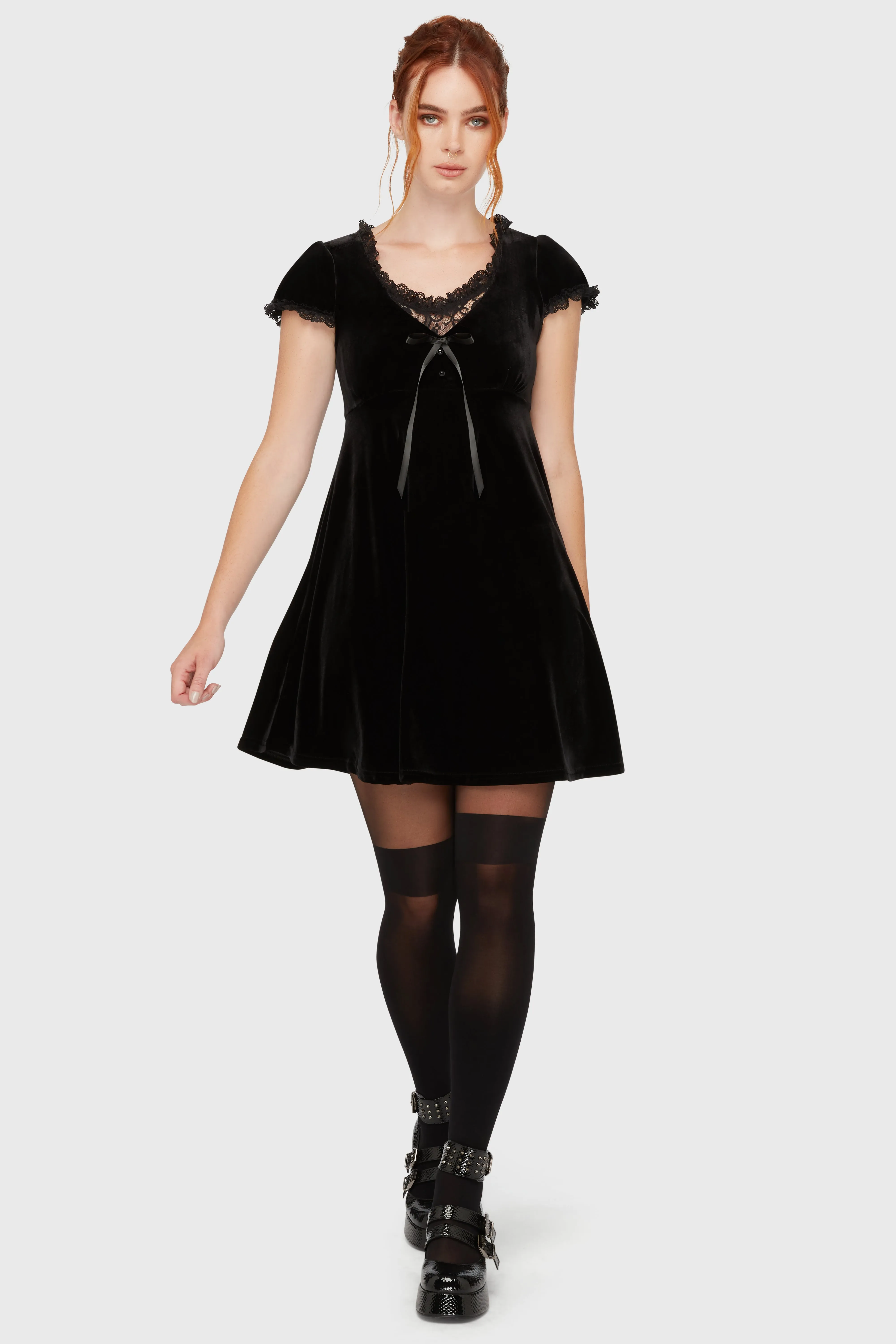 Heather Babydoll Dress [B] Chill Lines