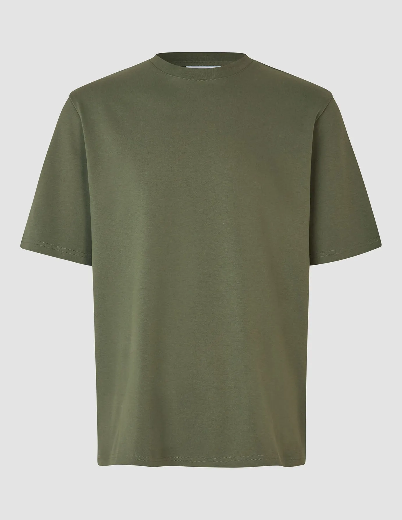Heavy Box Fit T-shirt Clover Green Camping practicality Men's