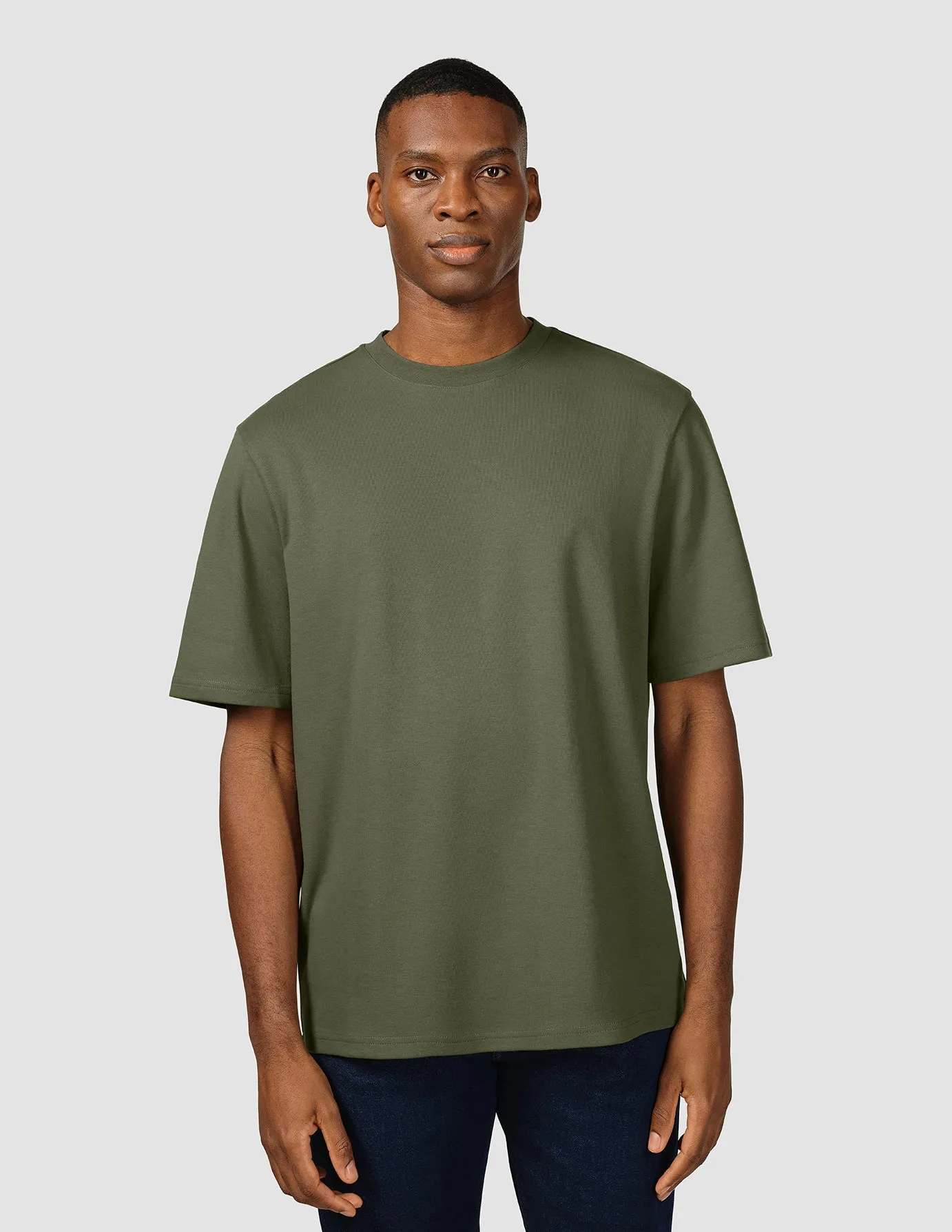 Workout Heavy Box Fit T-shirt Clover Green
