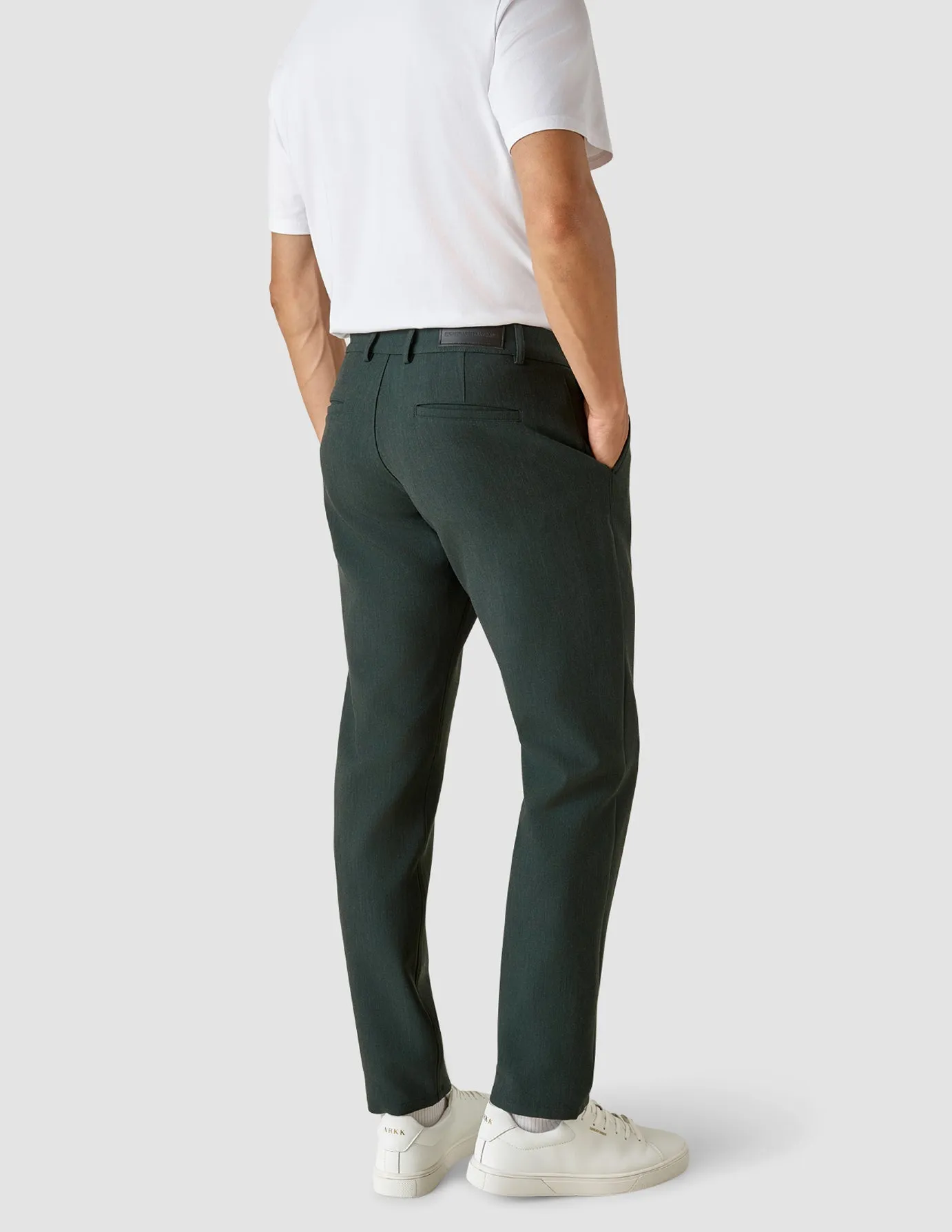 Heavy Edition Pants Regular Deep Green Melange 2.0 Classic Comfort Urban Style
