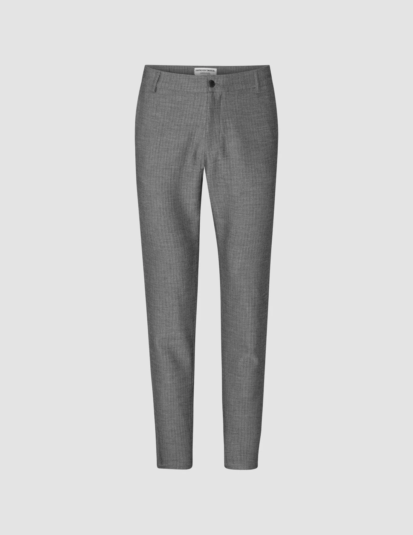 Slip Resistant Heavy Edition Pants Regular Grey Herringbone 2.0