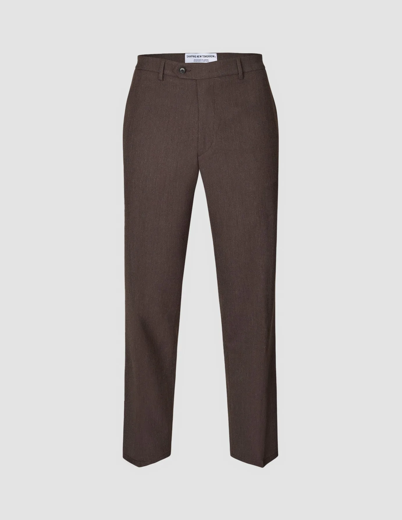 Simple Utility Relaxed Vibe Heritage Pants Relaxed Fit Ash Brown