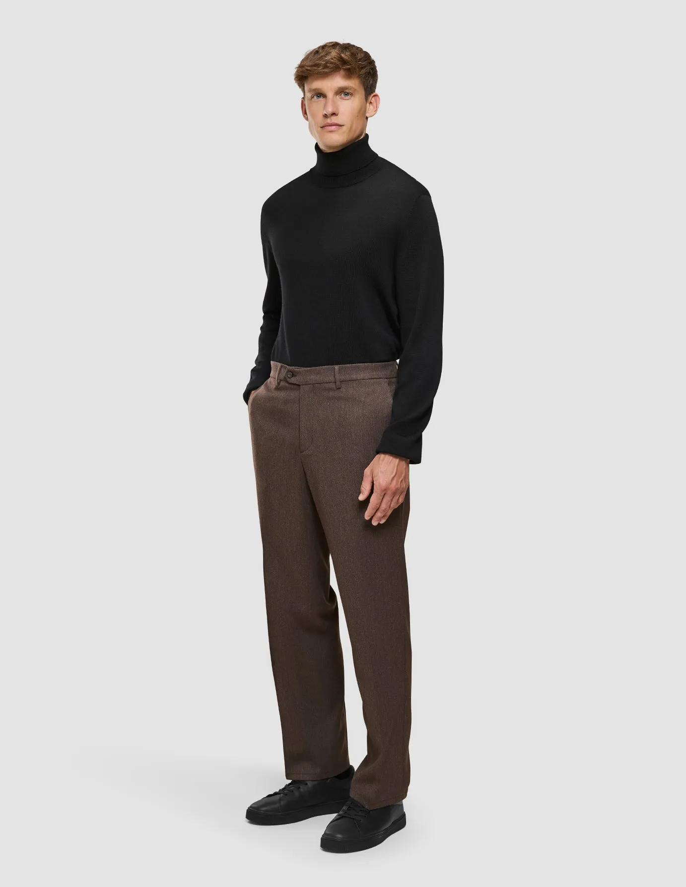 Easy Motion Heritage Pants Relaxed Fit Ash Brown