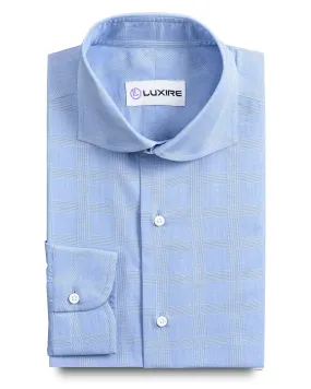 Blue Glen Checks Modern Appeal Anti Pilling Surface