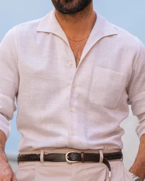 Pastel Shade Durable Texture Soft Washed Pastel Pink Shirt with One piece collar and Placket