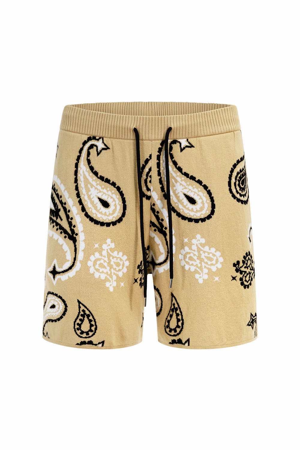 Men's Paisley Sweater Shorts Essential Comfort