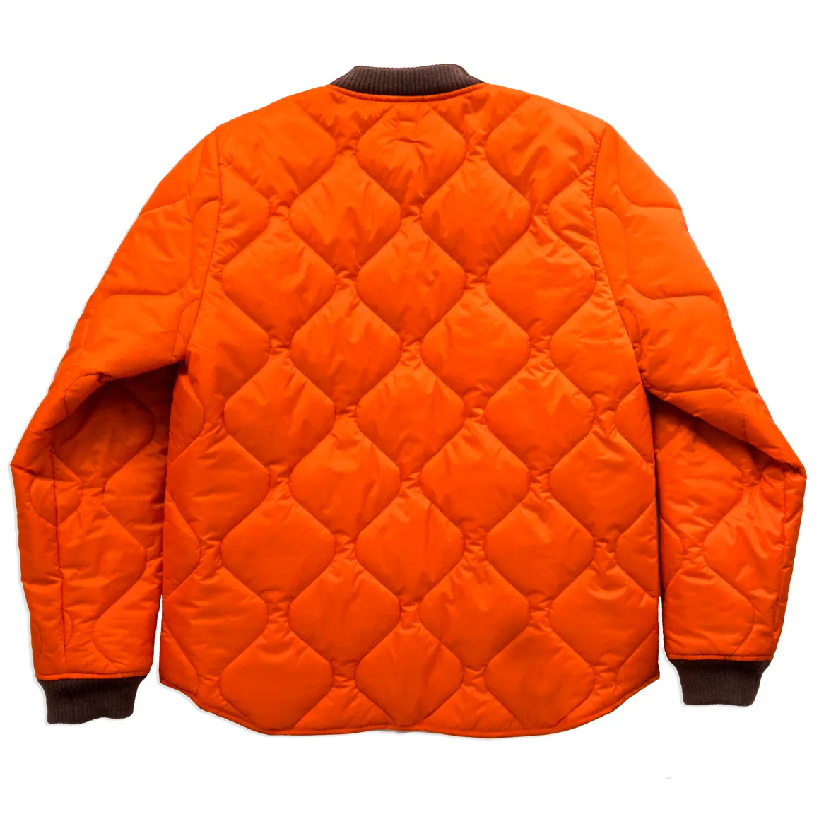 ReflectiveDetails Travel Wardrobe Humboldt Quilted Liner Jacket - Orange
