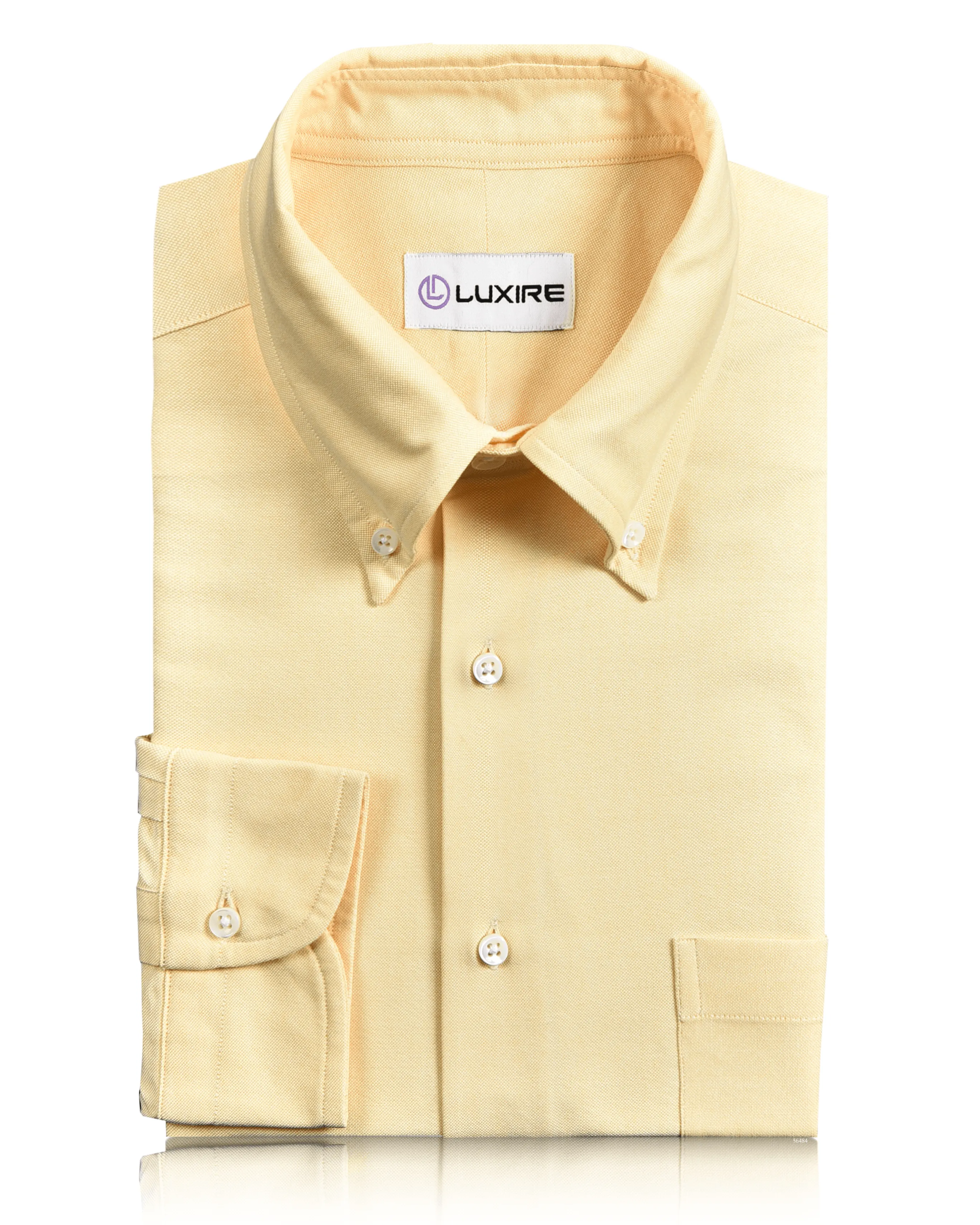 Dark Yellow Oxford Shirt Work From Home Customizable Design