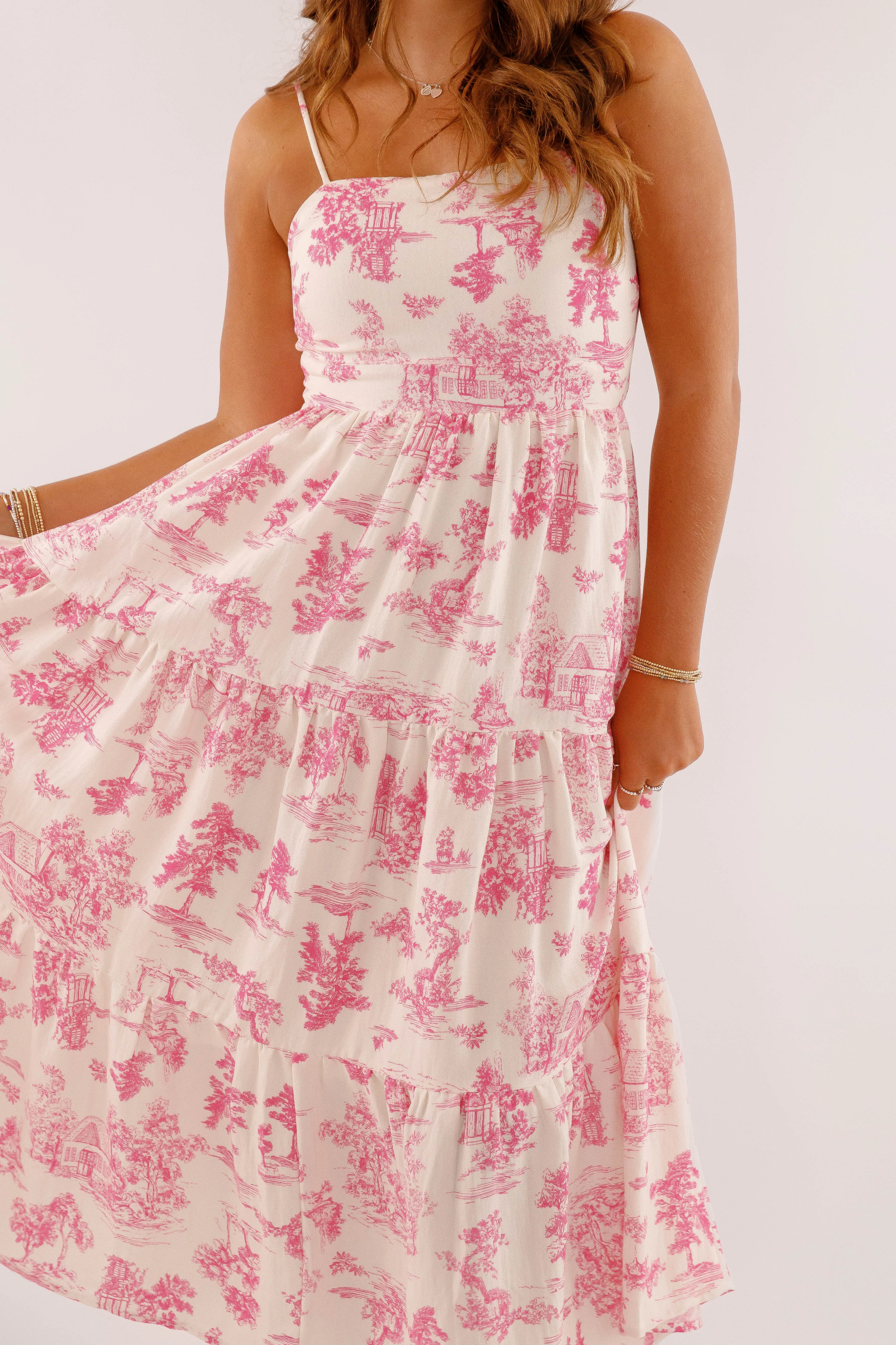 Safe And Sound Midi Dress Flattering Lines