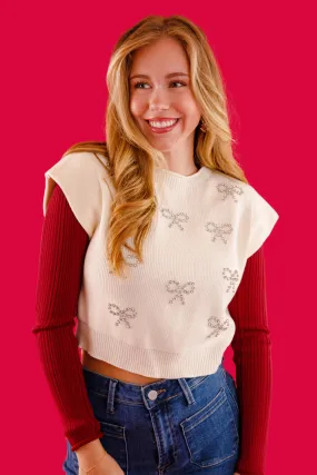 I'm A Girl's Girl Sweater Breathable Mesh Panels