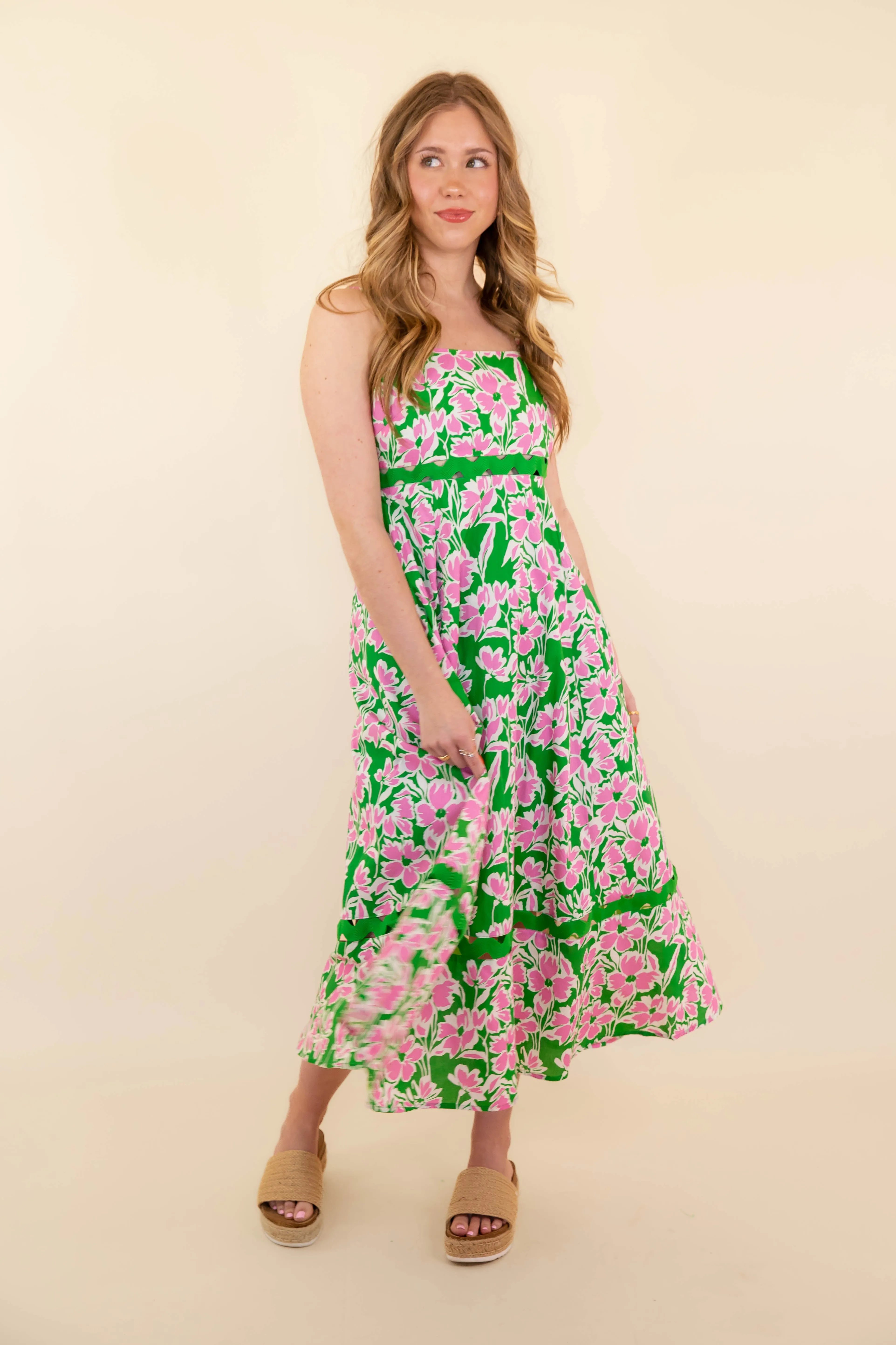 In This Moment Maxi Dress Flawless Waist Fit