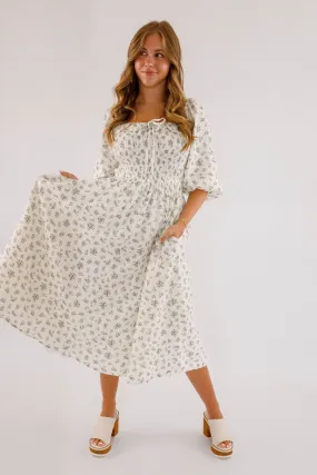 relaxed shape Insist On Knowing Midi Dress